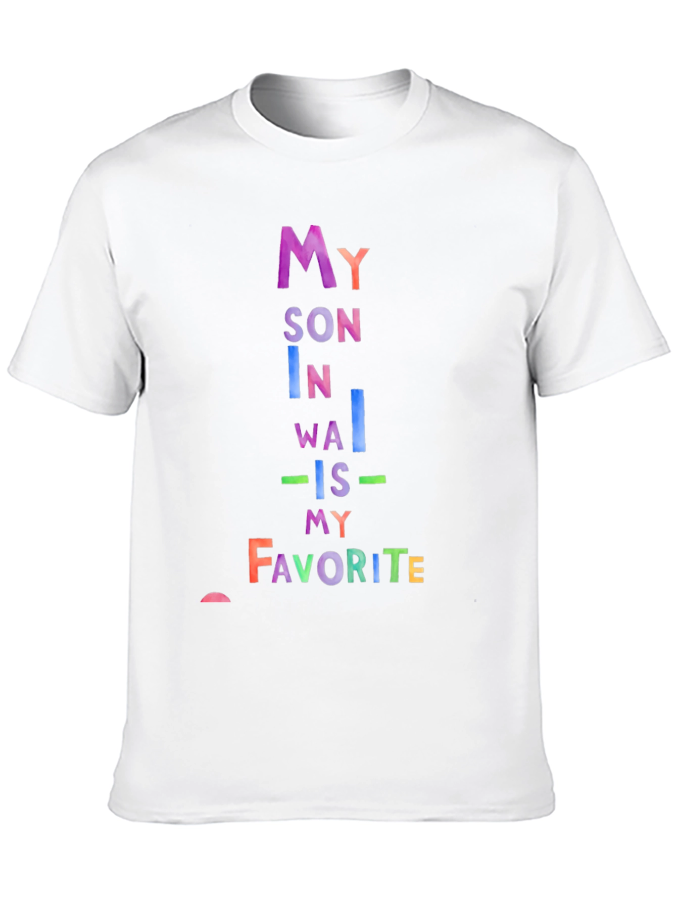 Black My Son-in-Law Is My Favorite T-Shirt view 10