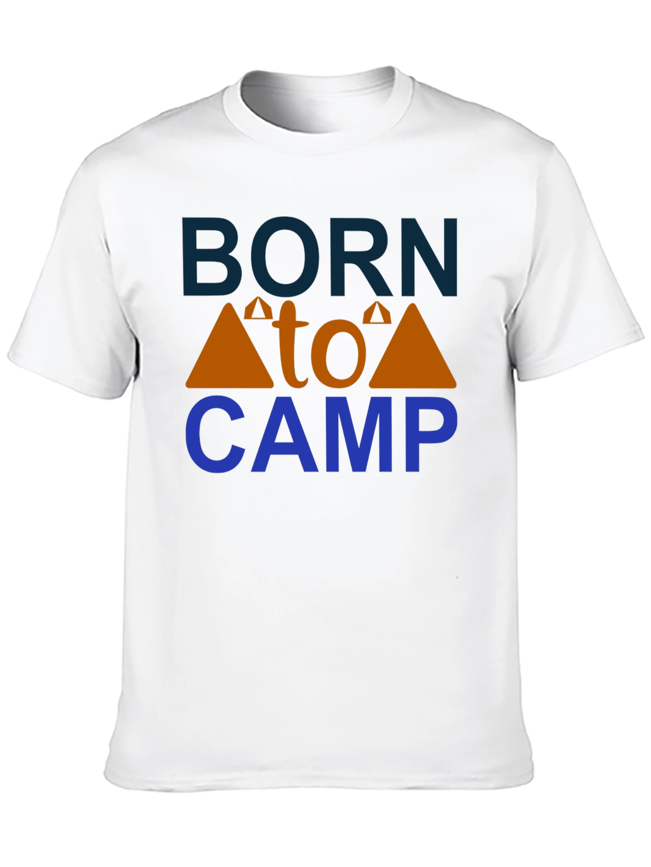 Black Born to Camp Graphic Tee view 10
