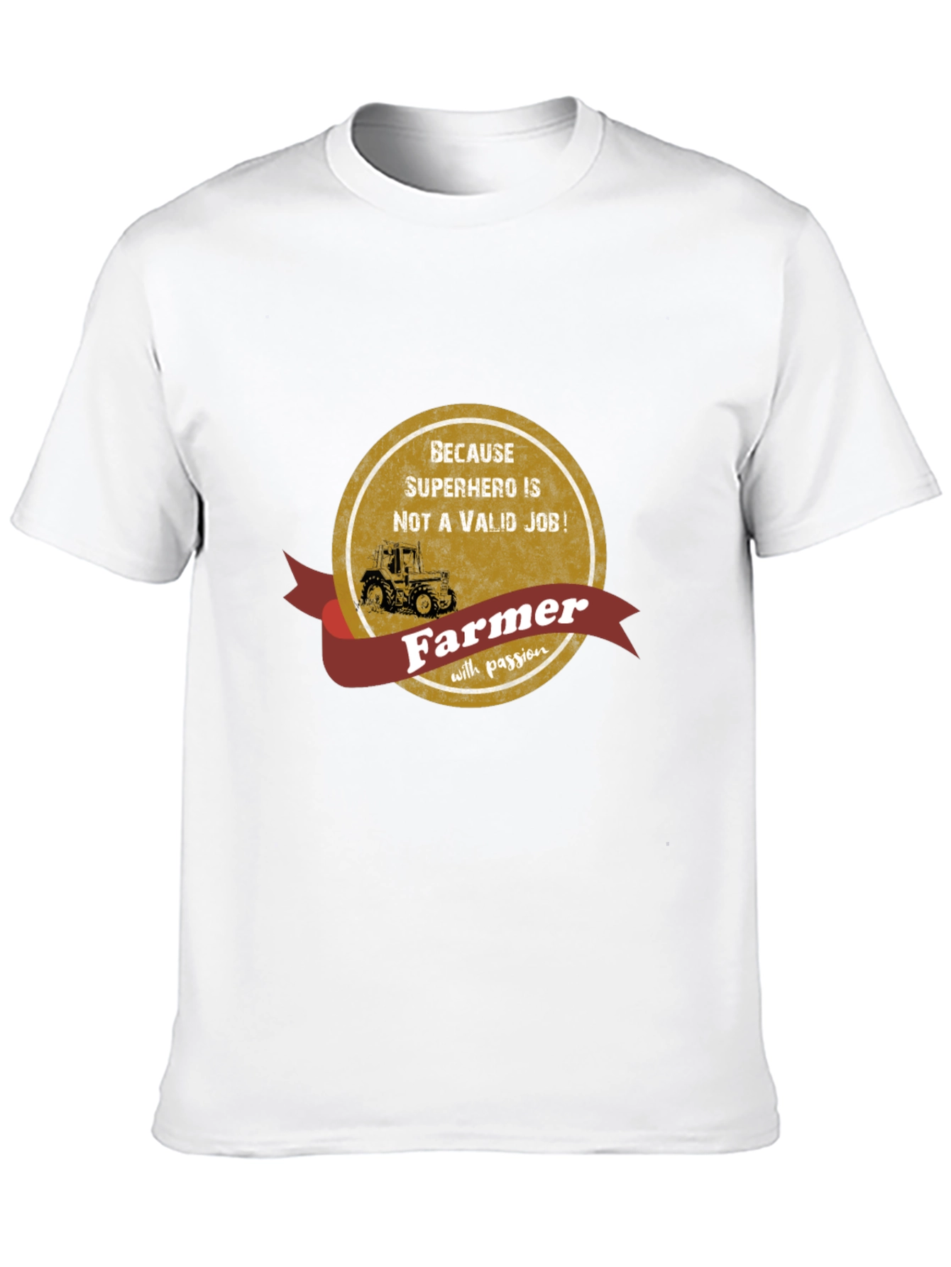 Black Farmer T-Shirt - Because Superhero Is Not a Valid Job! view 10