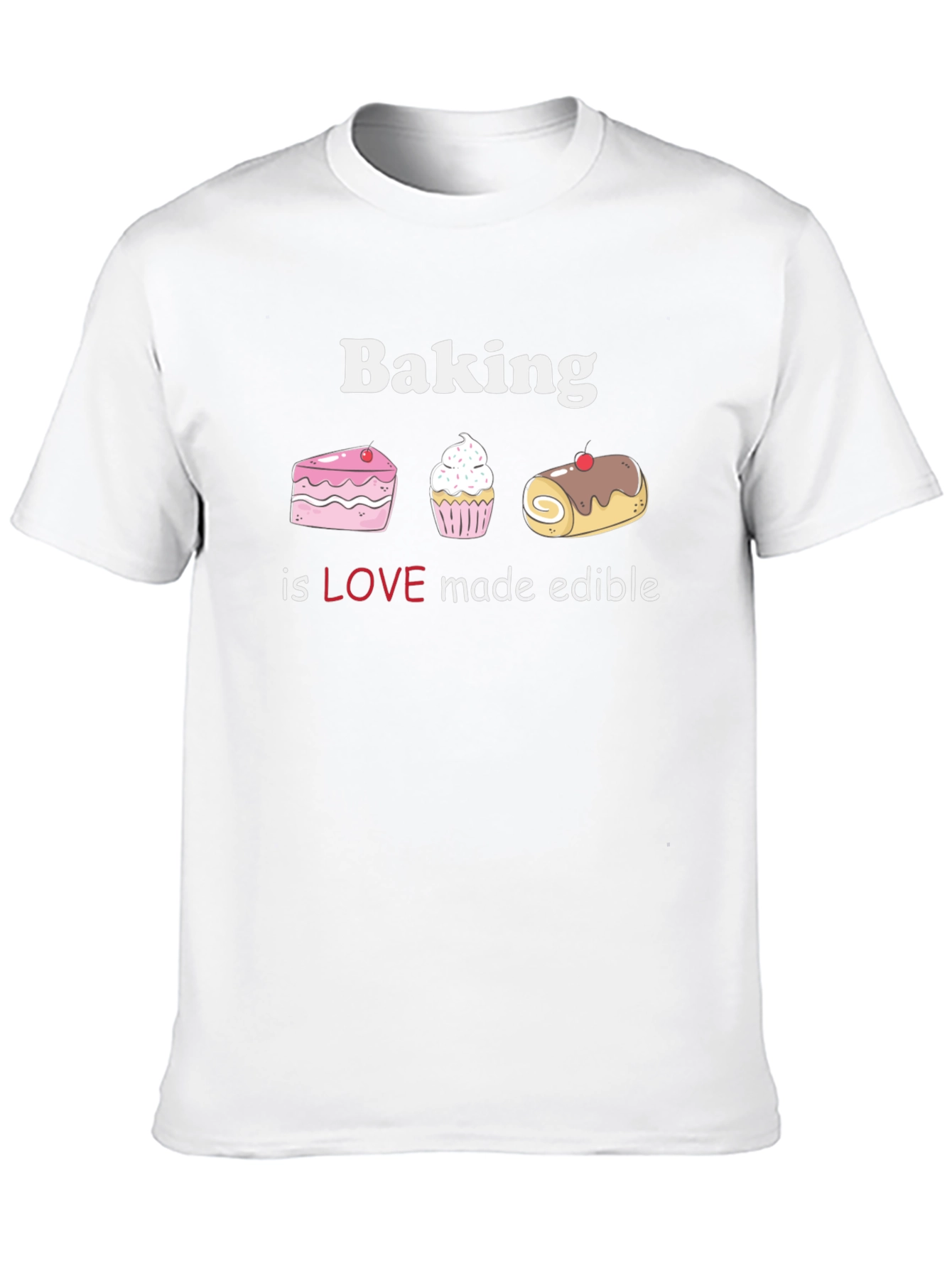 Black Baking is Love T-Shirt view 10