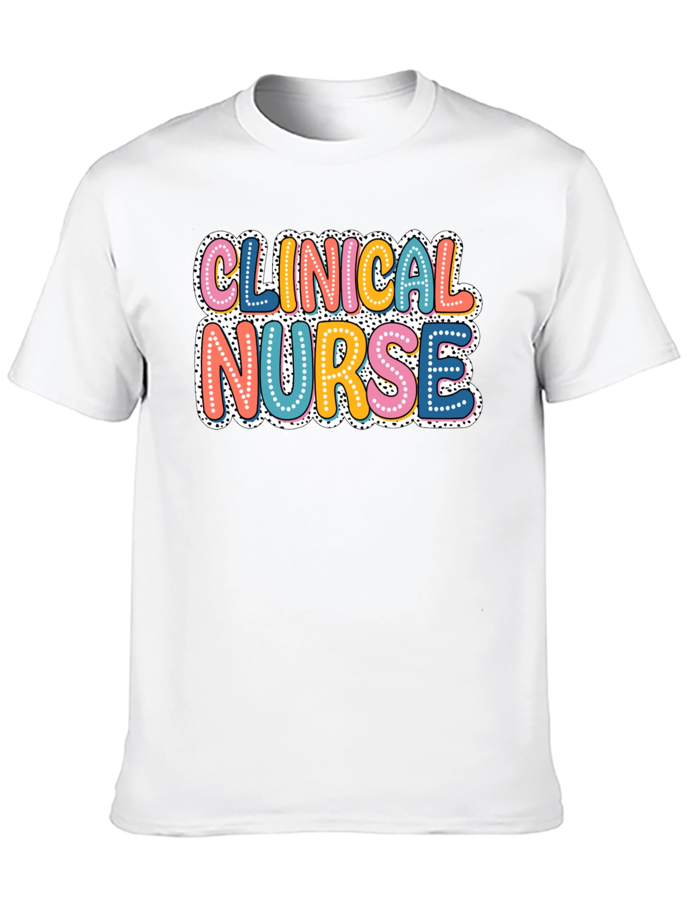 Black Clinical Nurse Graphic T-Shirt view 10