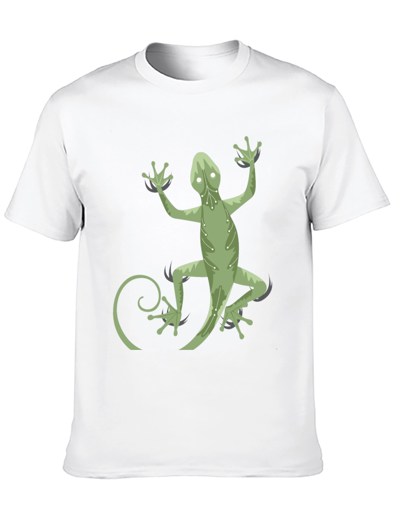 Black Gecko Circuitry Graphic Tee - Cool Casual Wear view 10