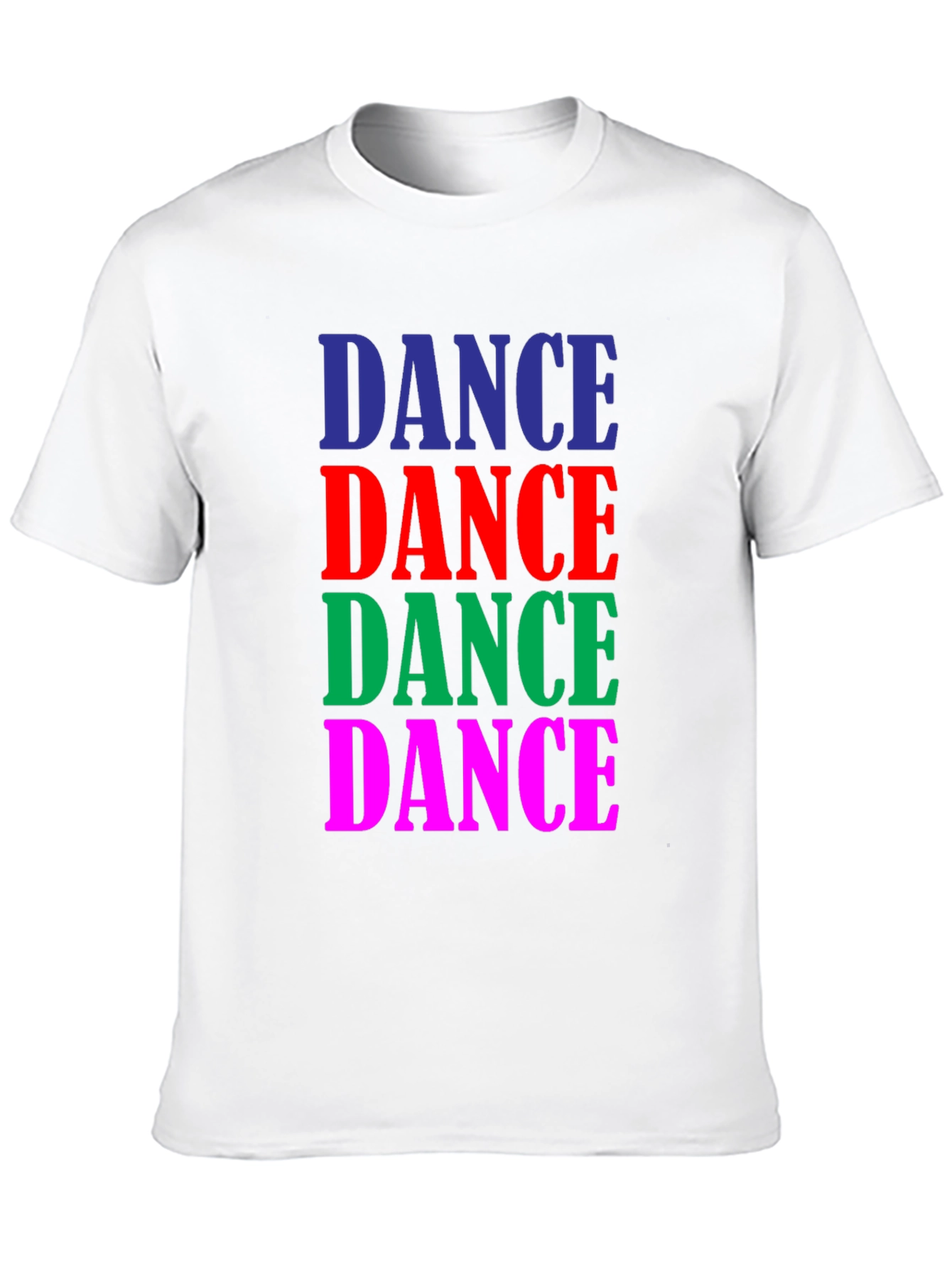 Black Dance Graphic Tee - Black Cotton Blend view 10