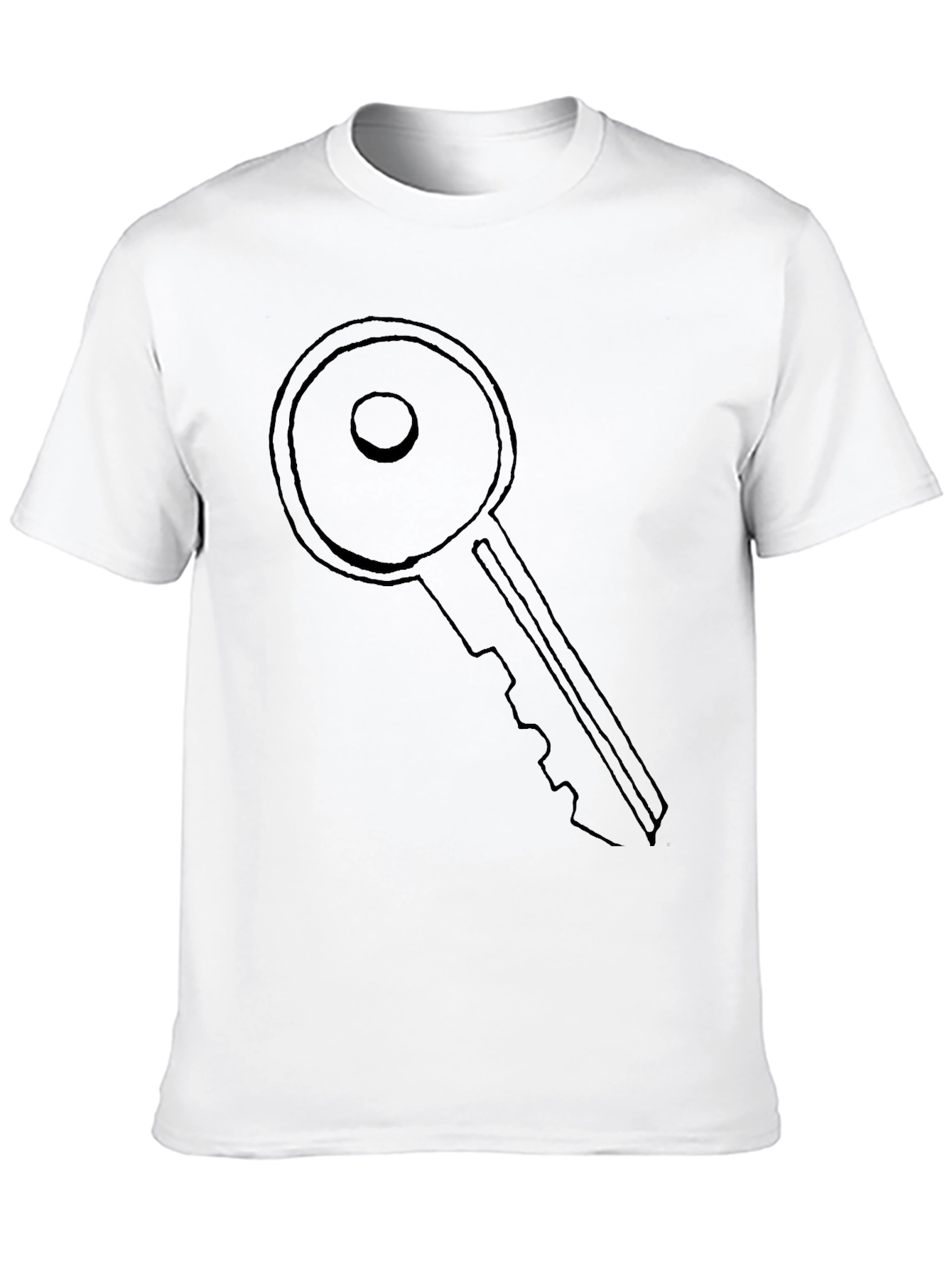 Black Key Graphic Tee - Unlock Your Style! view 10