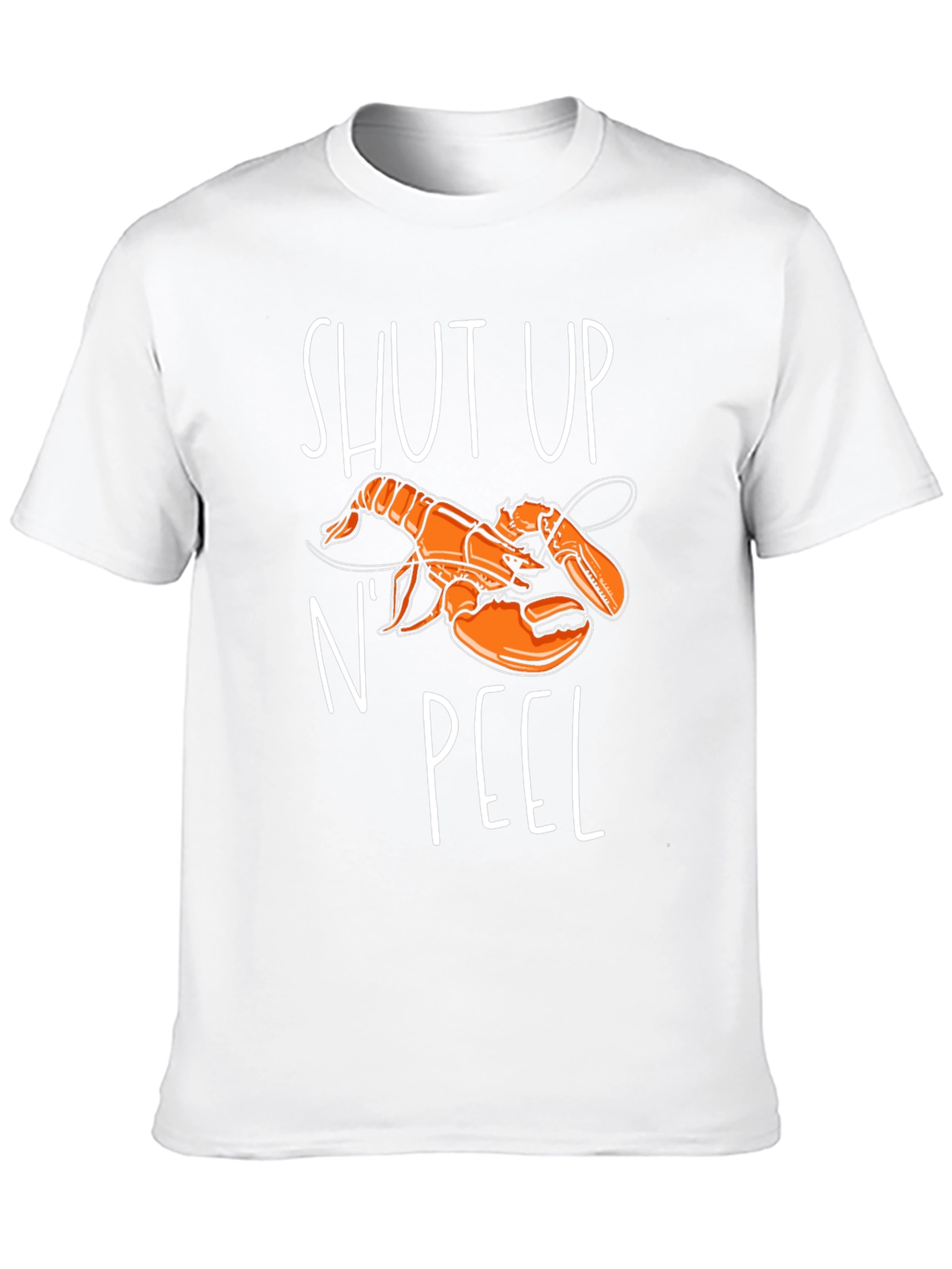 Black Shut Up N' Peel Lobster Graphic T-Shirt view 10