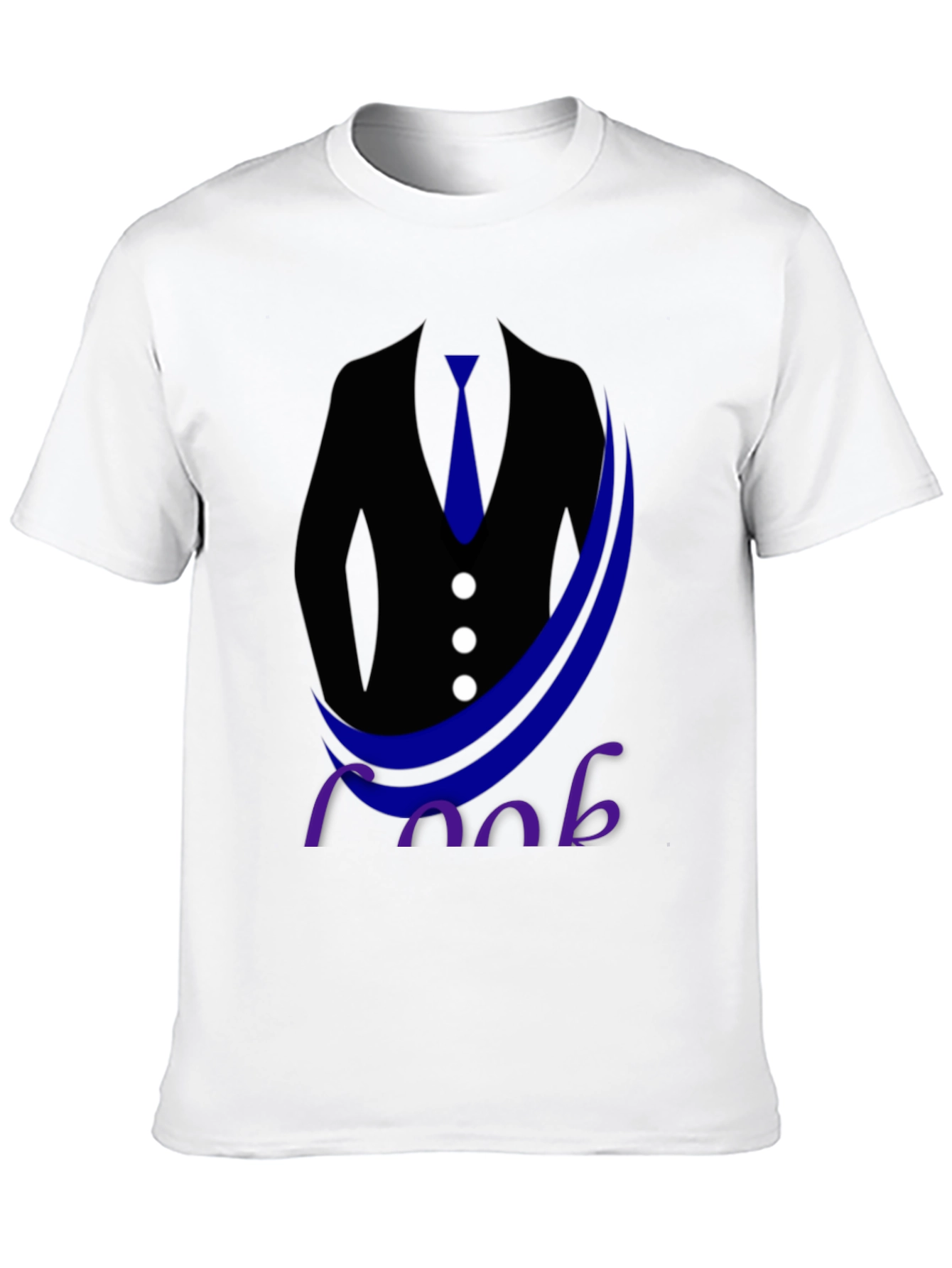 Black Suited Up Tee: Cool & Casual Style view 10