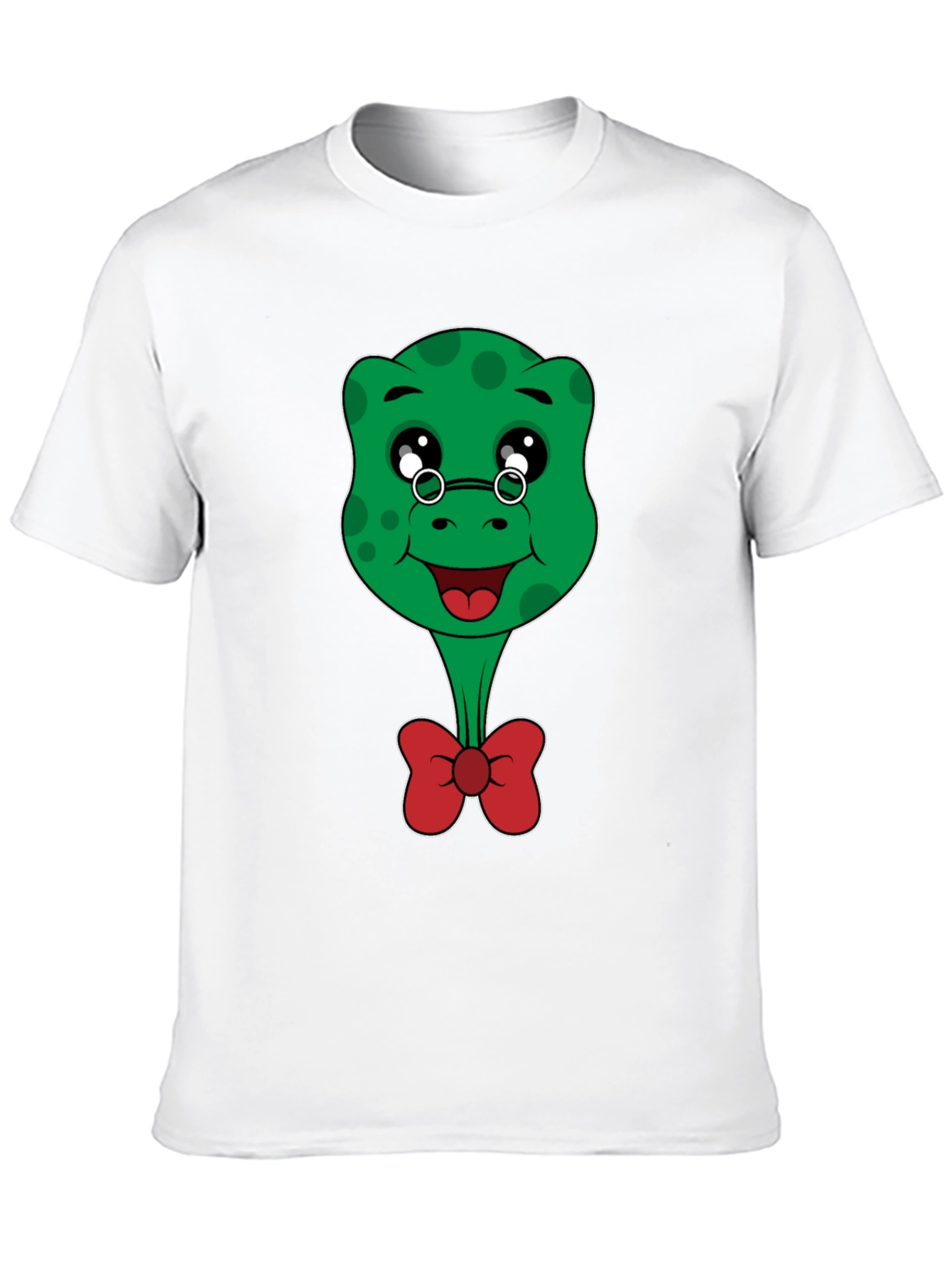 Black Cartoon Turtle T-Shirt - Cute & Playful Design view 10