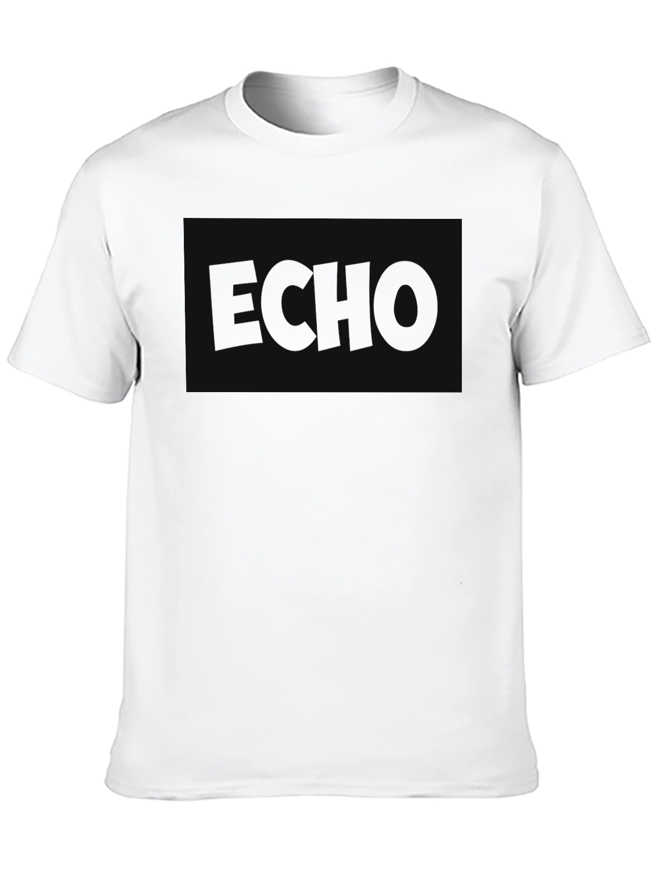 Black Men's Black Echo Graphic T-Shirt view 10