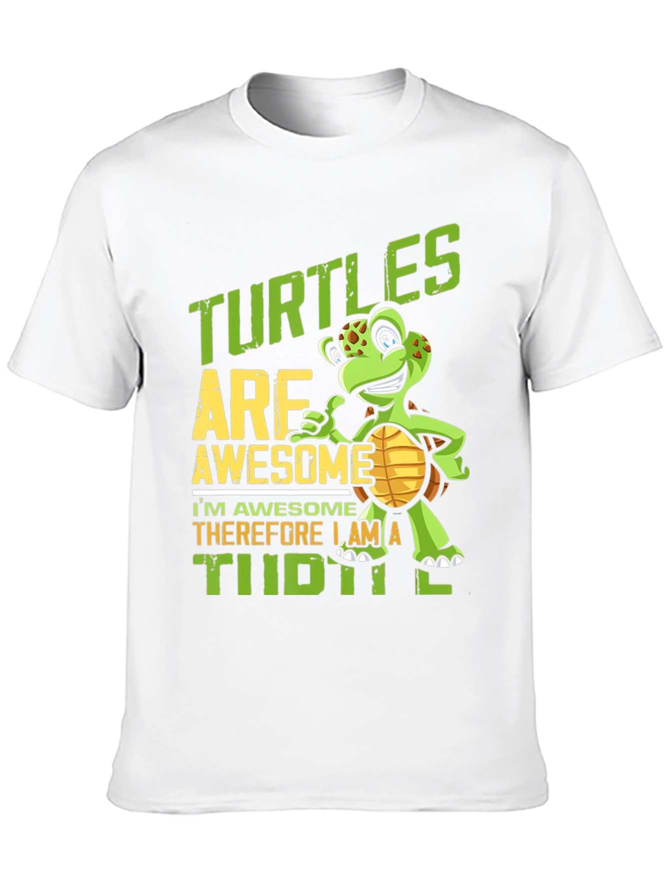 Black Turtle Awesome Graphic T-Shirt view 10