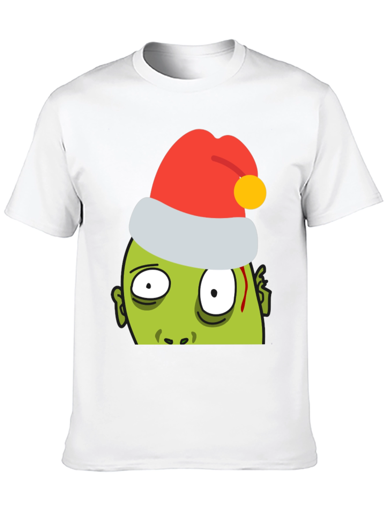 Black Christmas Zombie Graphic Tee view 10