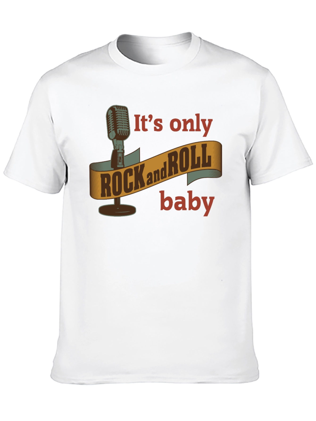 Black Rock and Roll Baby Graphic Tee view 10