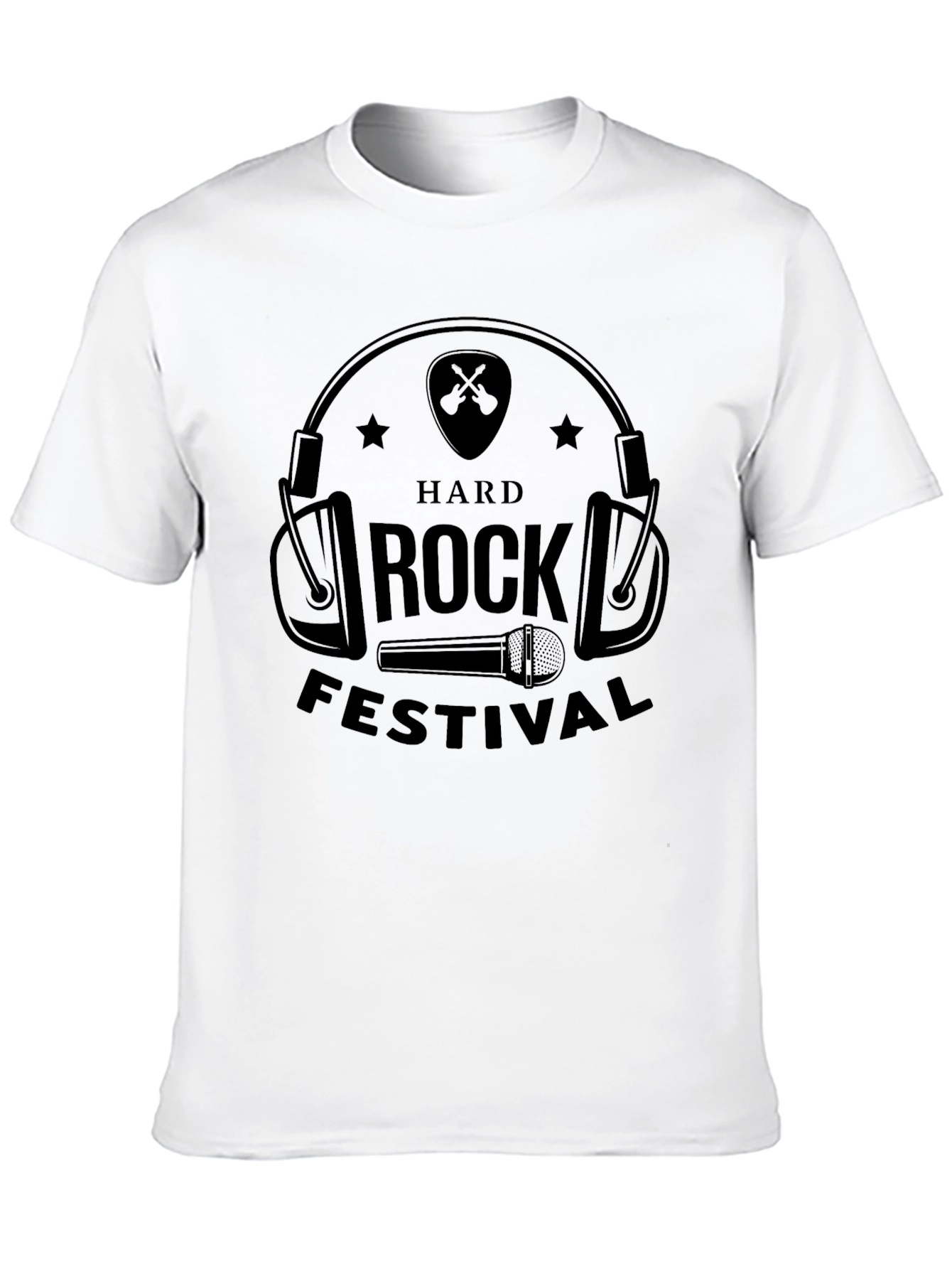 Black Hard Rock Festival T-Shirt view 10