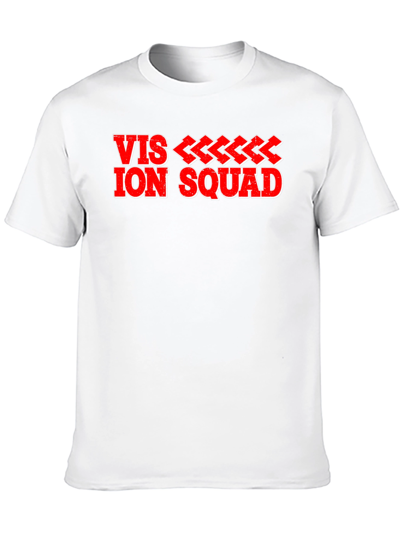 Black Vision Squad Graphic Tee - Cool Black Shirt view 10