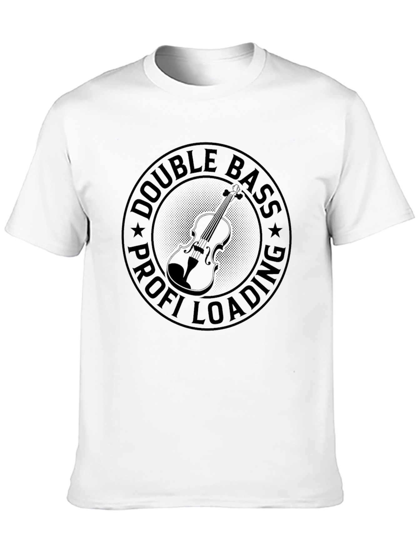 Black Double Bass Profi Loading Black T-Shirt view 10