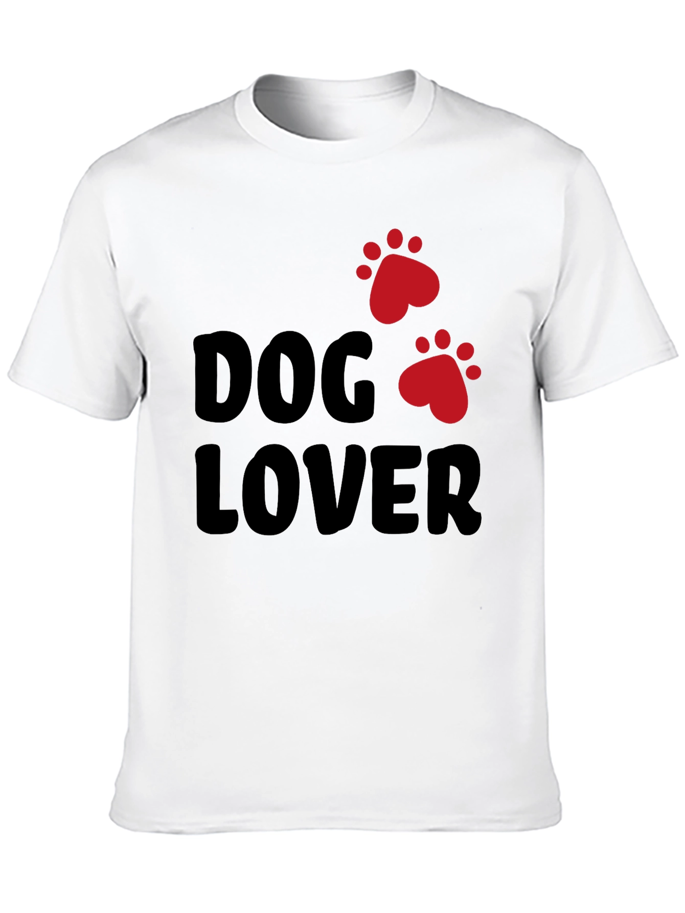 Black Dog Lover Graphic Tee - Casual Wear view 10