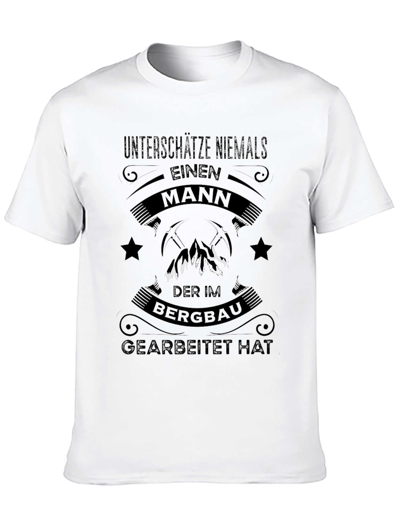 Black Unterschätze Niemals T-Shirt view 10