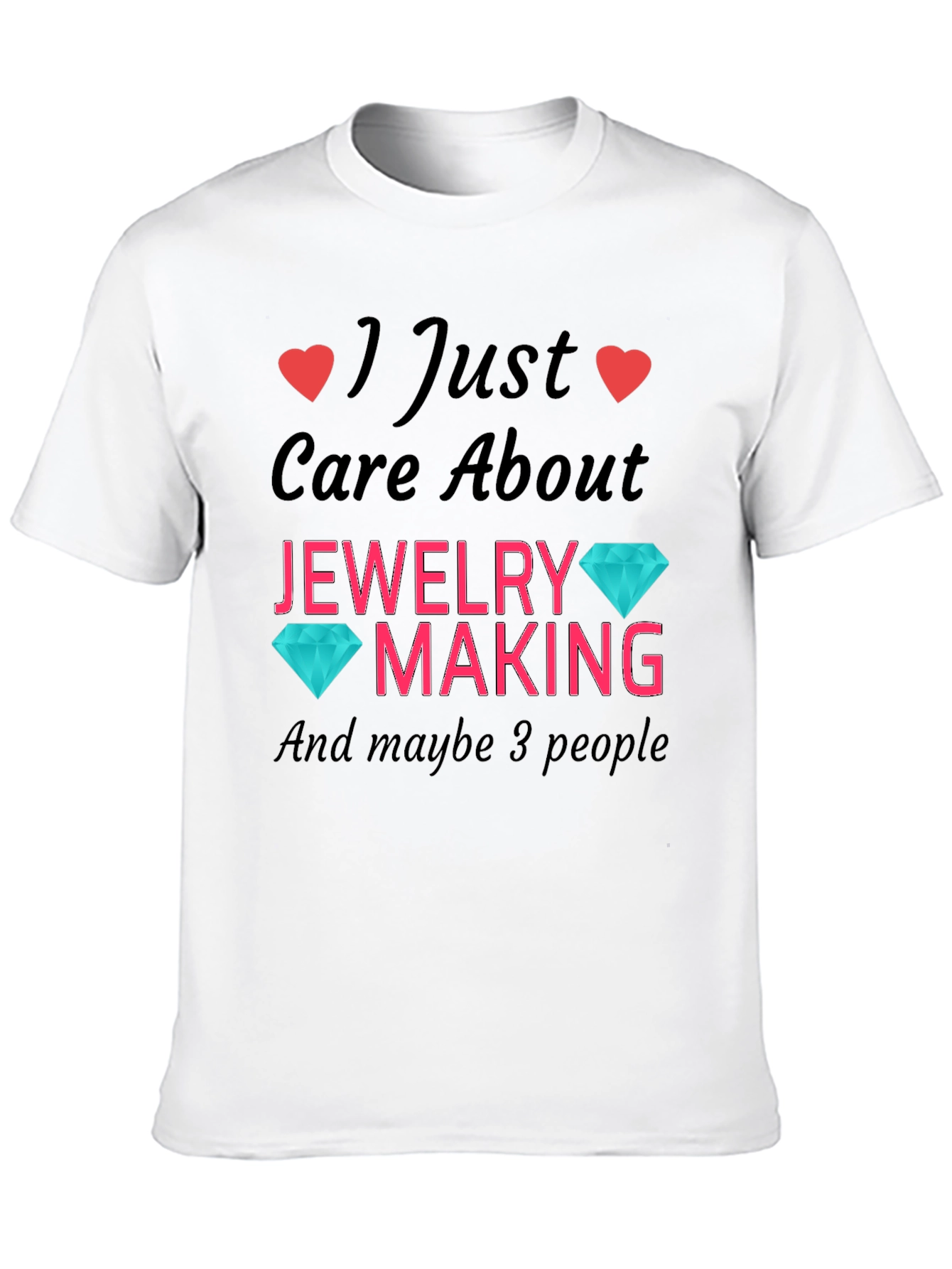 Black Jewelry Making Lover T-Shirt view 10