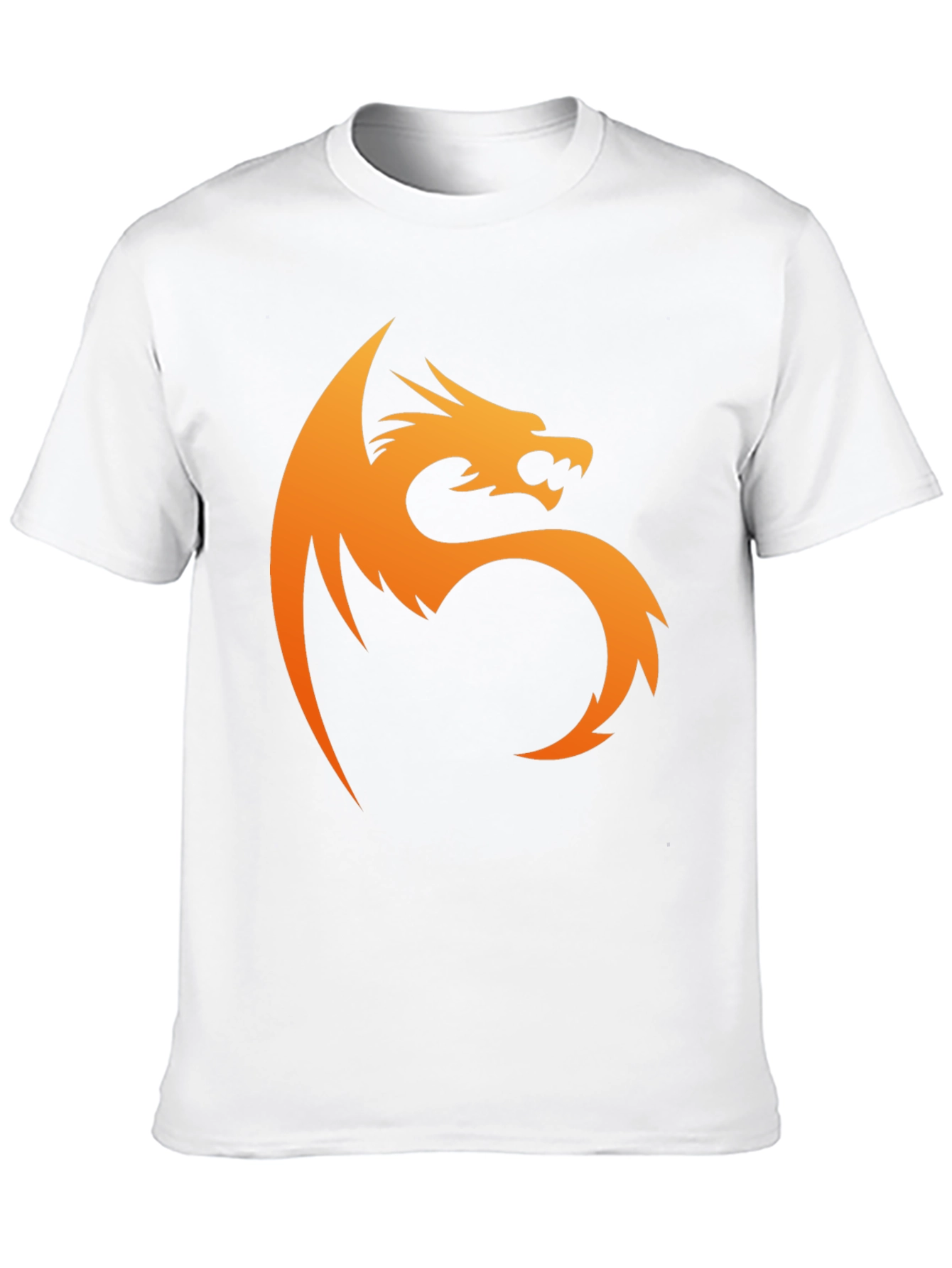 Black Bold Dragon Graphic Tee - Black Cotton view 10