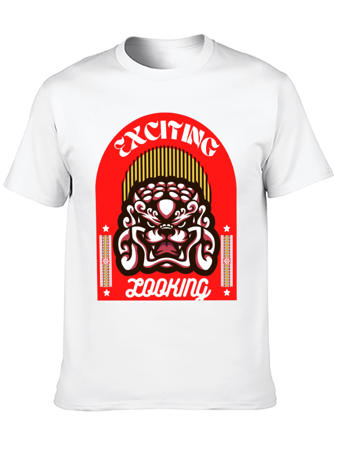 Black Exciting Looking Graphic T-Shirt view 10