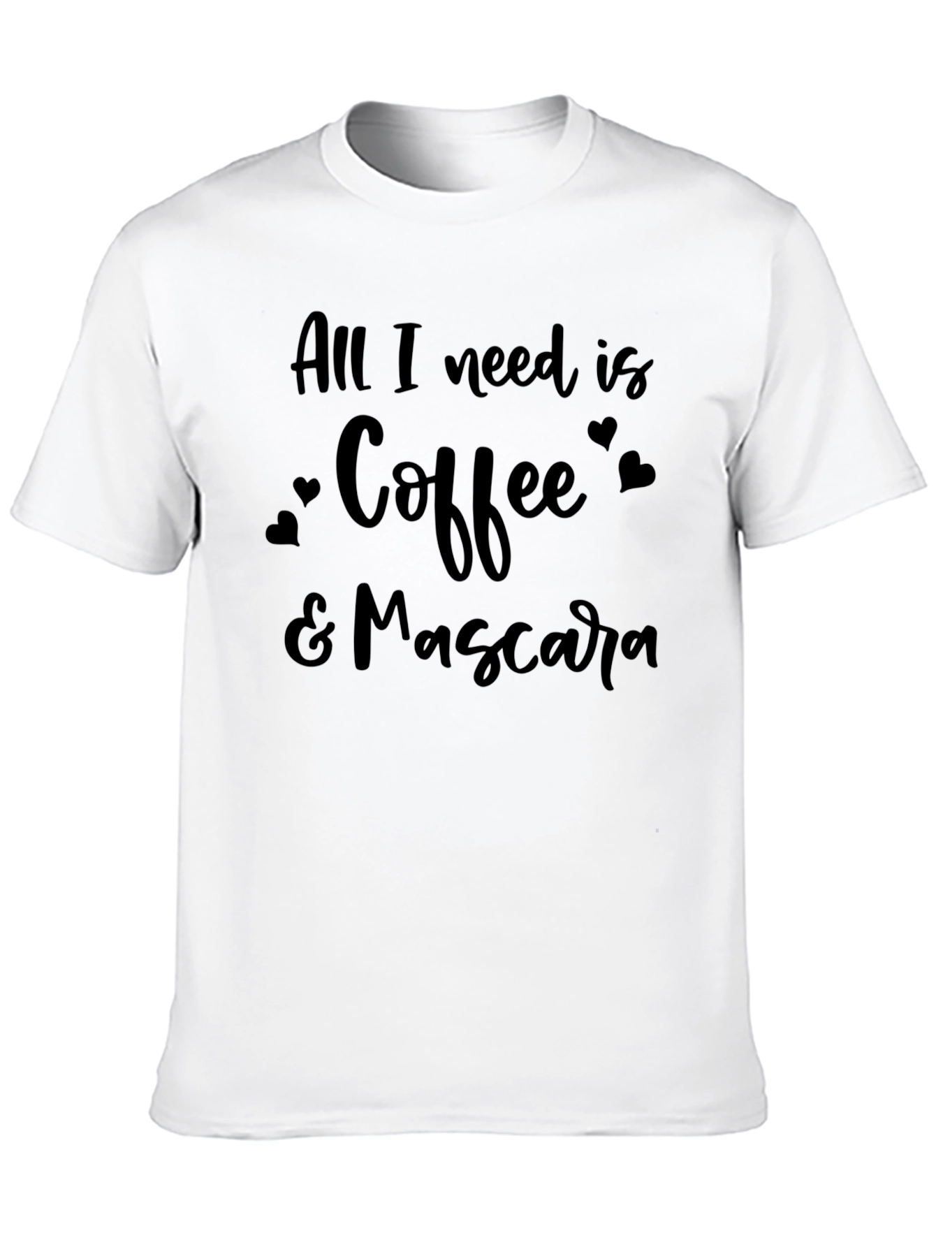 Black Coffee & Mascara Graphic Tee - Unisex view 10