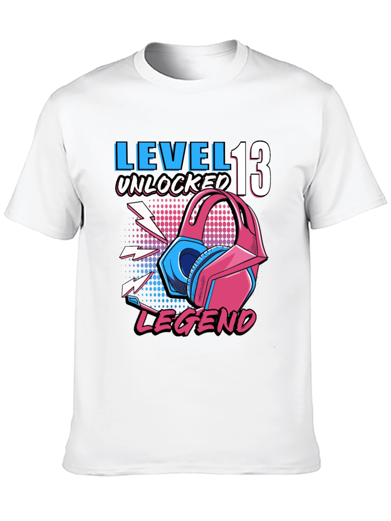 Black Level 13 Unlocked Legend Gamer T-Shirt view 10