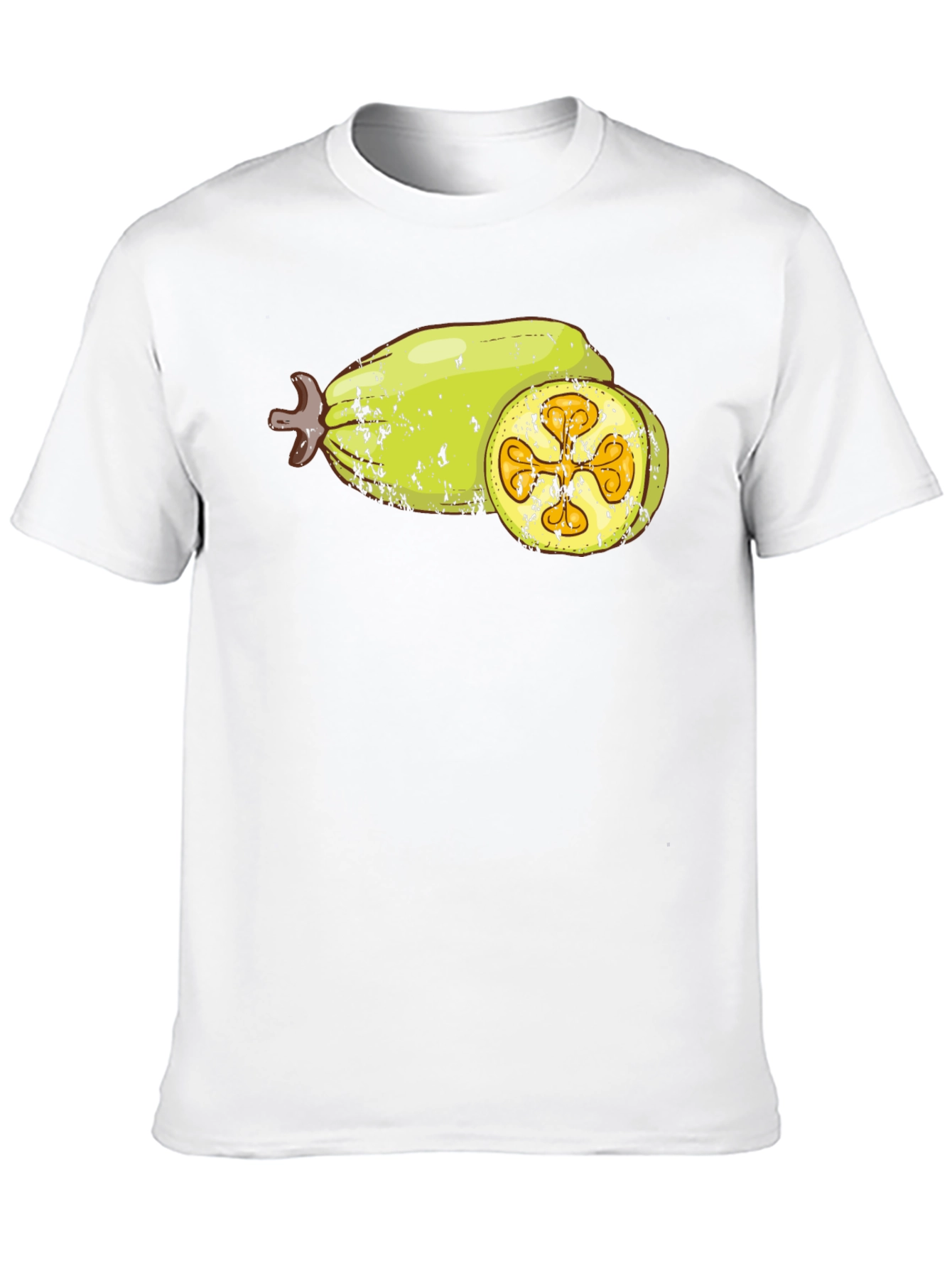 Black Bilimbi Fruit Graphic T-Shirt view 10