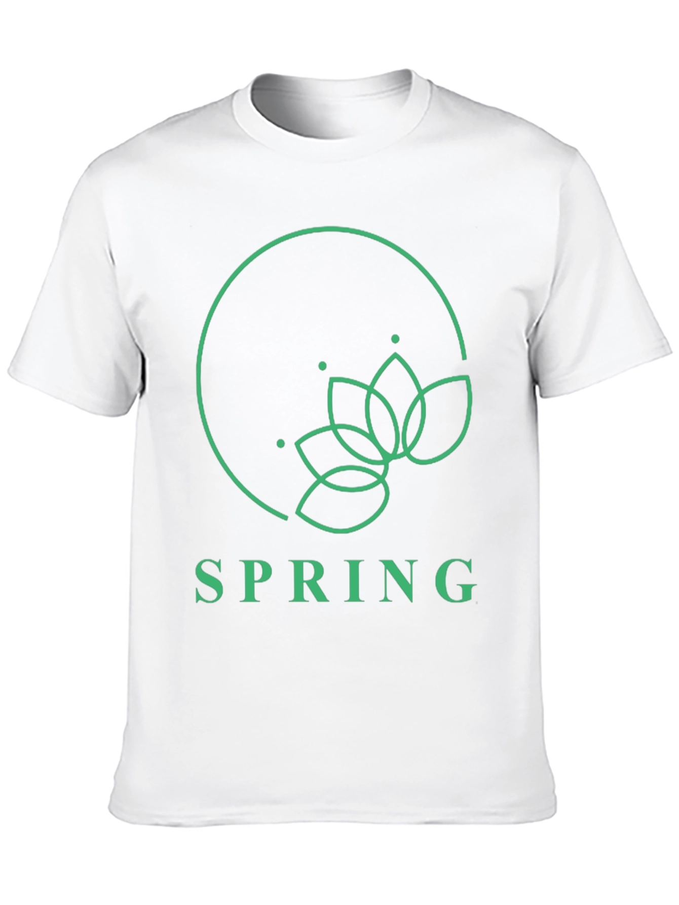Black Spring Bloom T-Shirt - Floral Design, Soft Cotton view 10