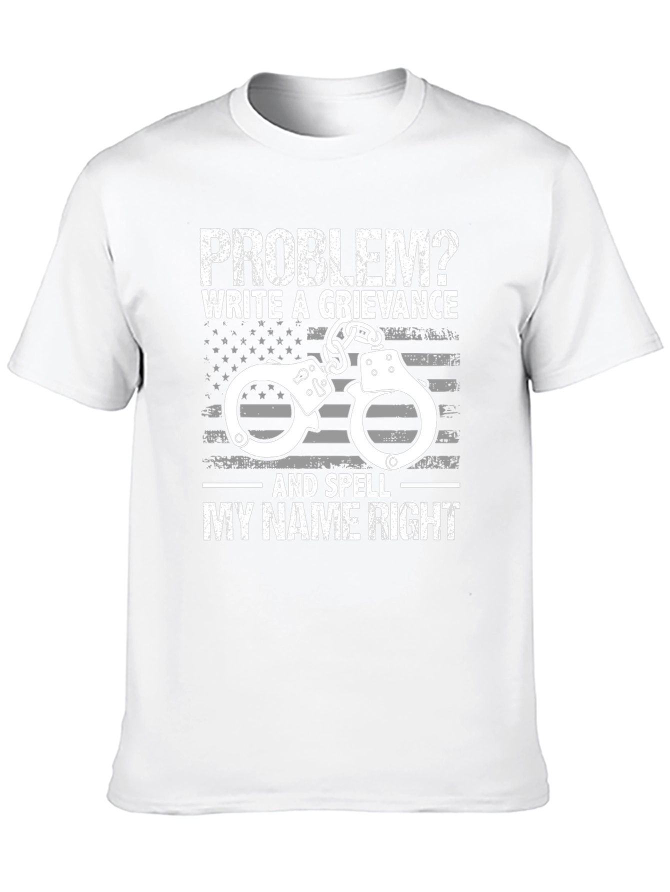 Black Problem? Grievance T-Shirt view 10