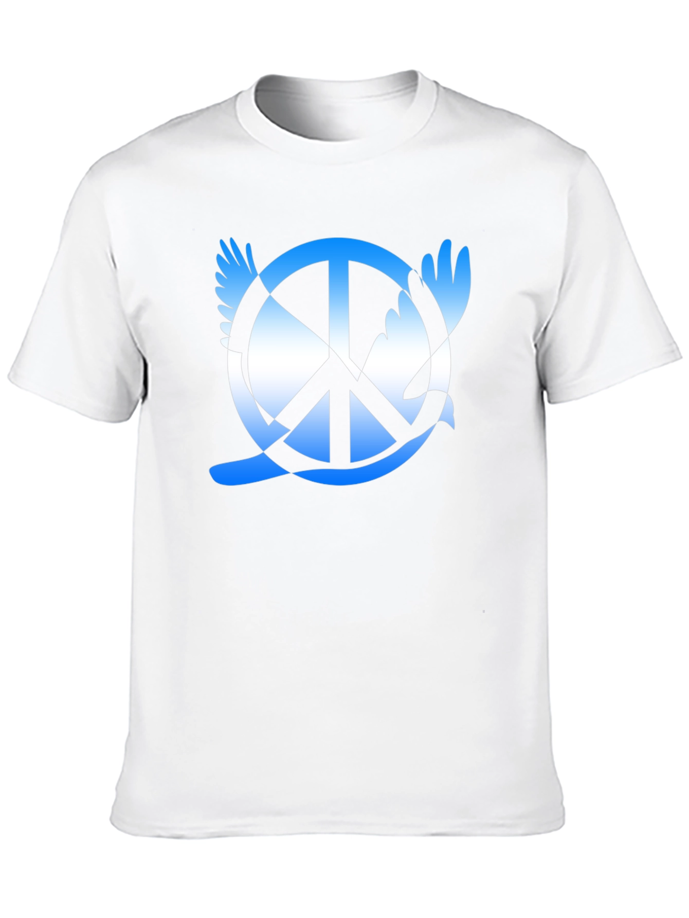 Black Peace Dove Graphic T-Shirt - Black view 10
