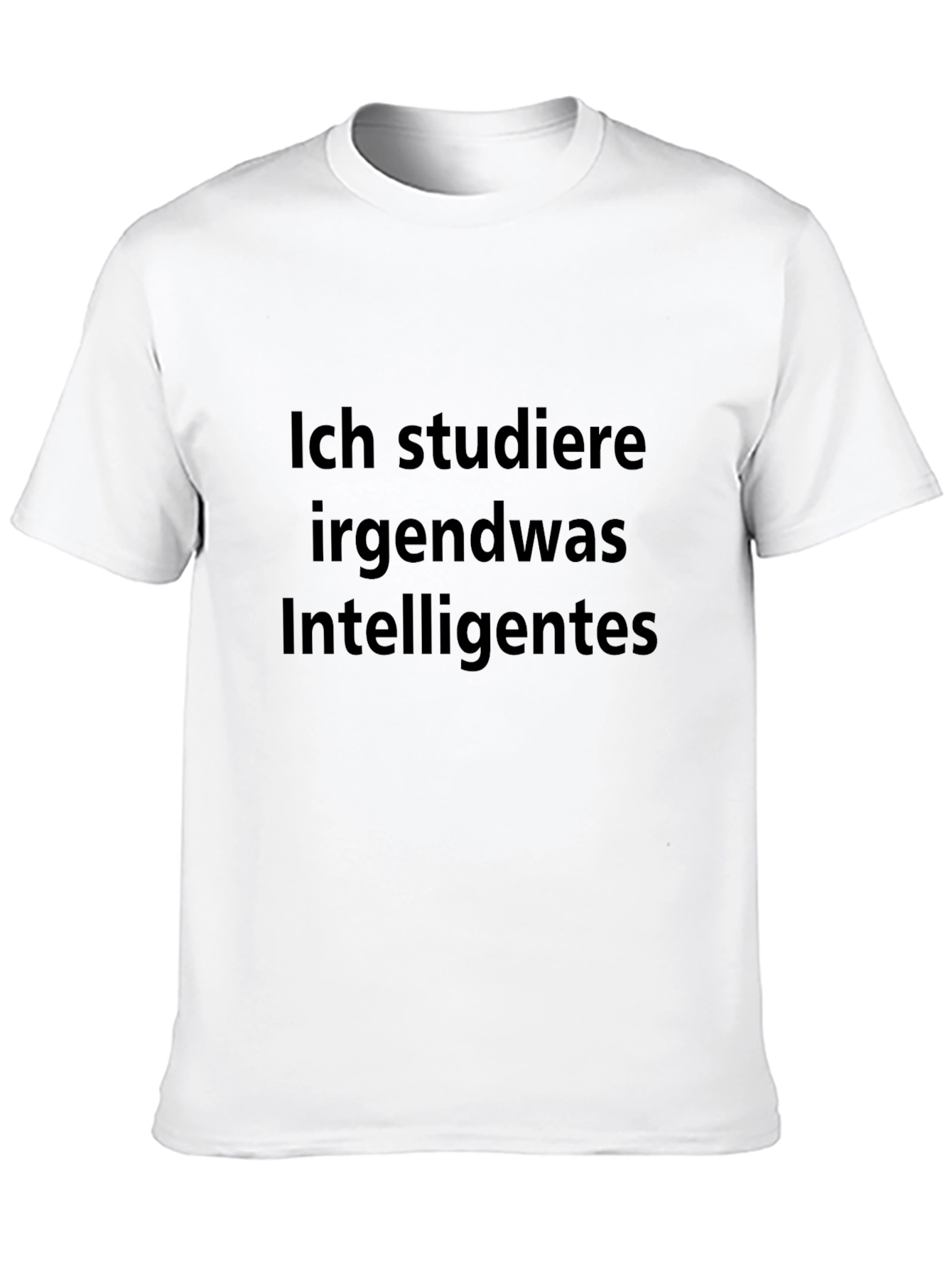 Black Ich Studiere Fun T-Shirt view 10