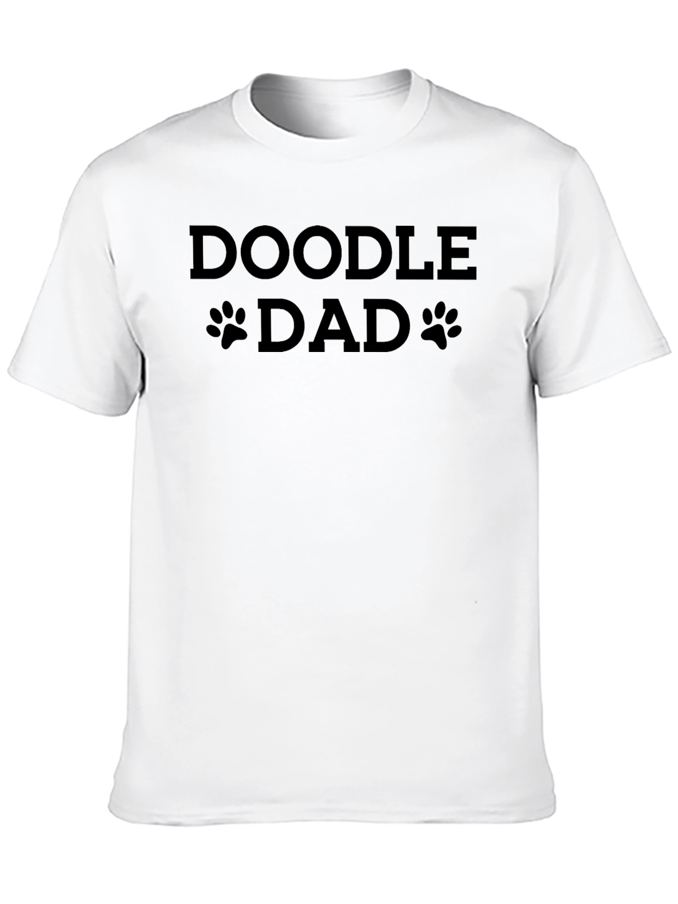 Black Doodle Dad T-Shirt - Dog Lover Tee view 10