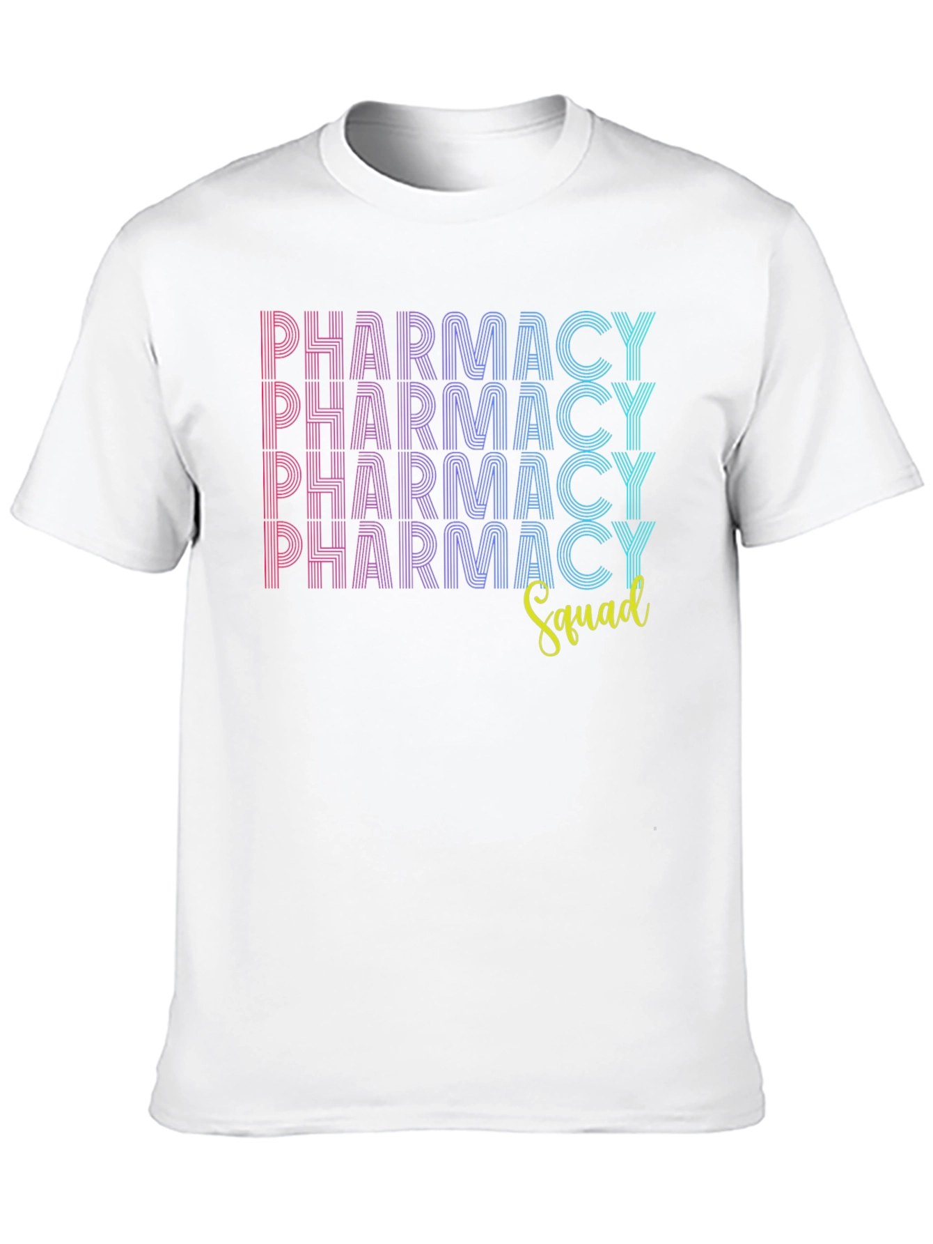 Black Pharmacy Squad Graphic Tee - Trendy & Comfortable view 10