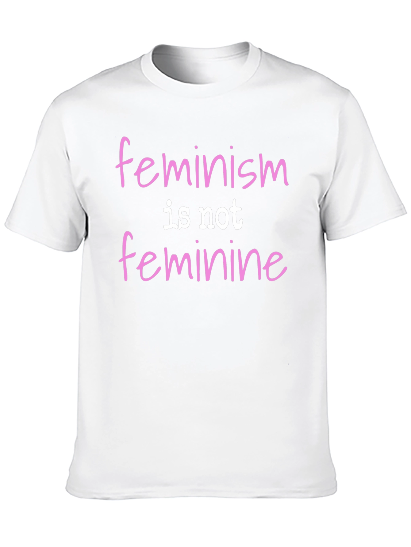 Black Feminism Is Not Feminine Statement Tee view 10
