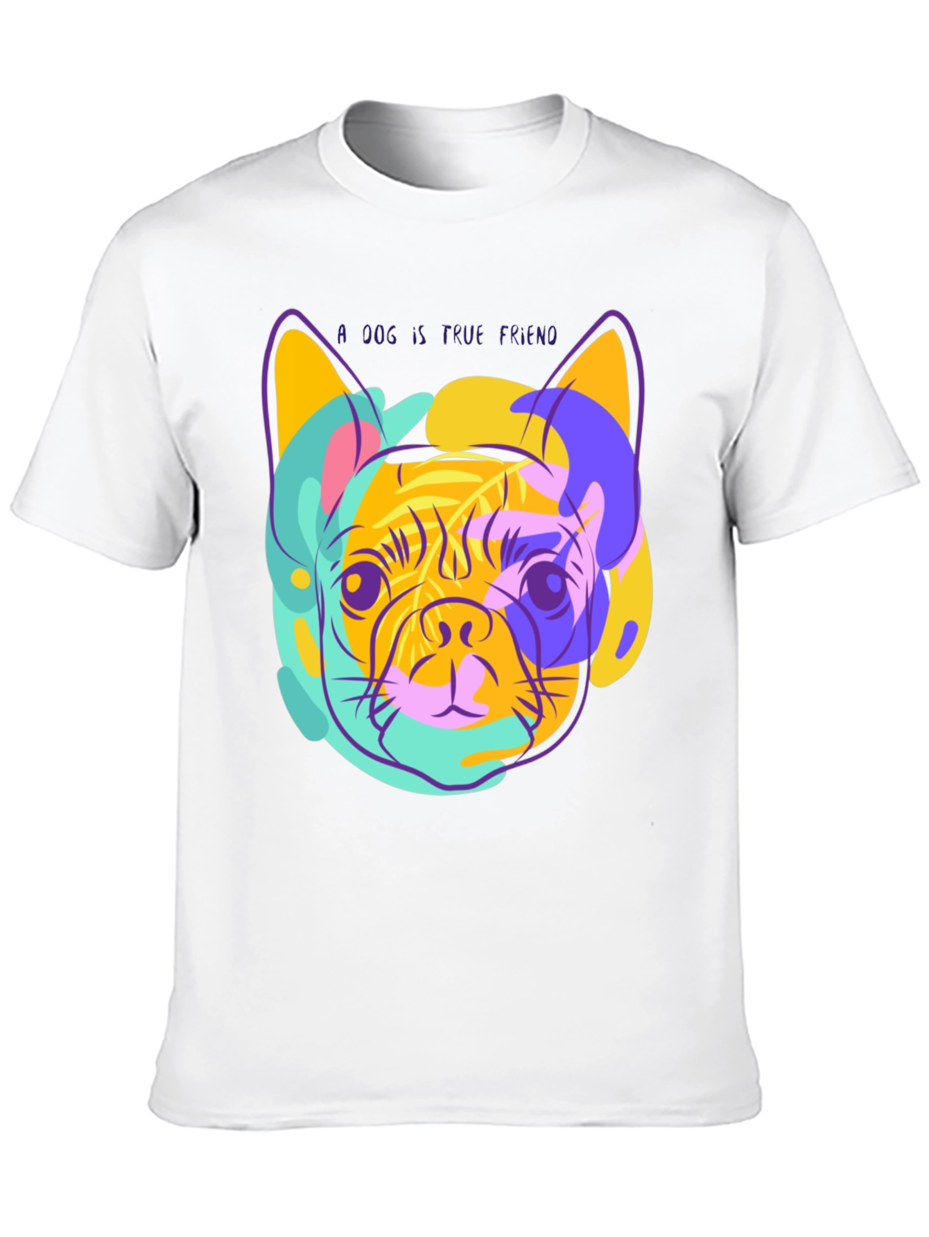 Black Dog is True Friend Graphic Tee view 10