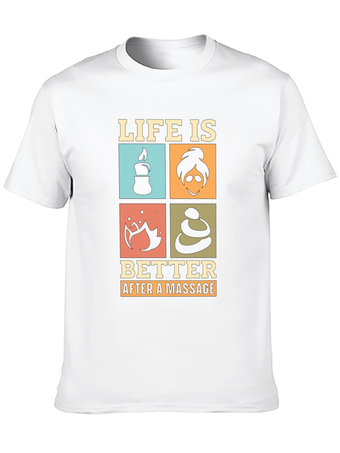 Black Life is Better After a Massage T-Shirt view 10