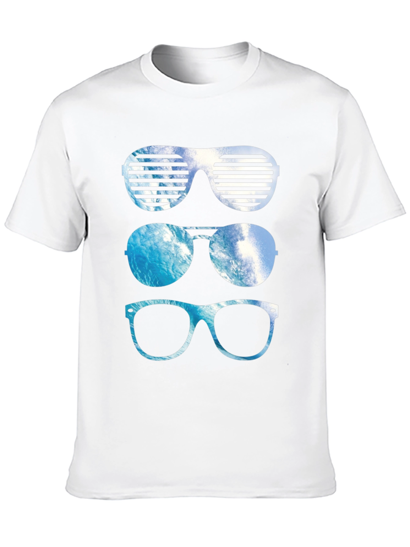 Black Cool Shades Graphic Tee view 10