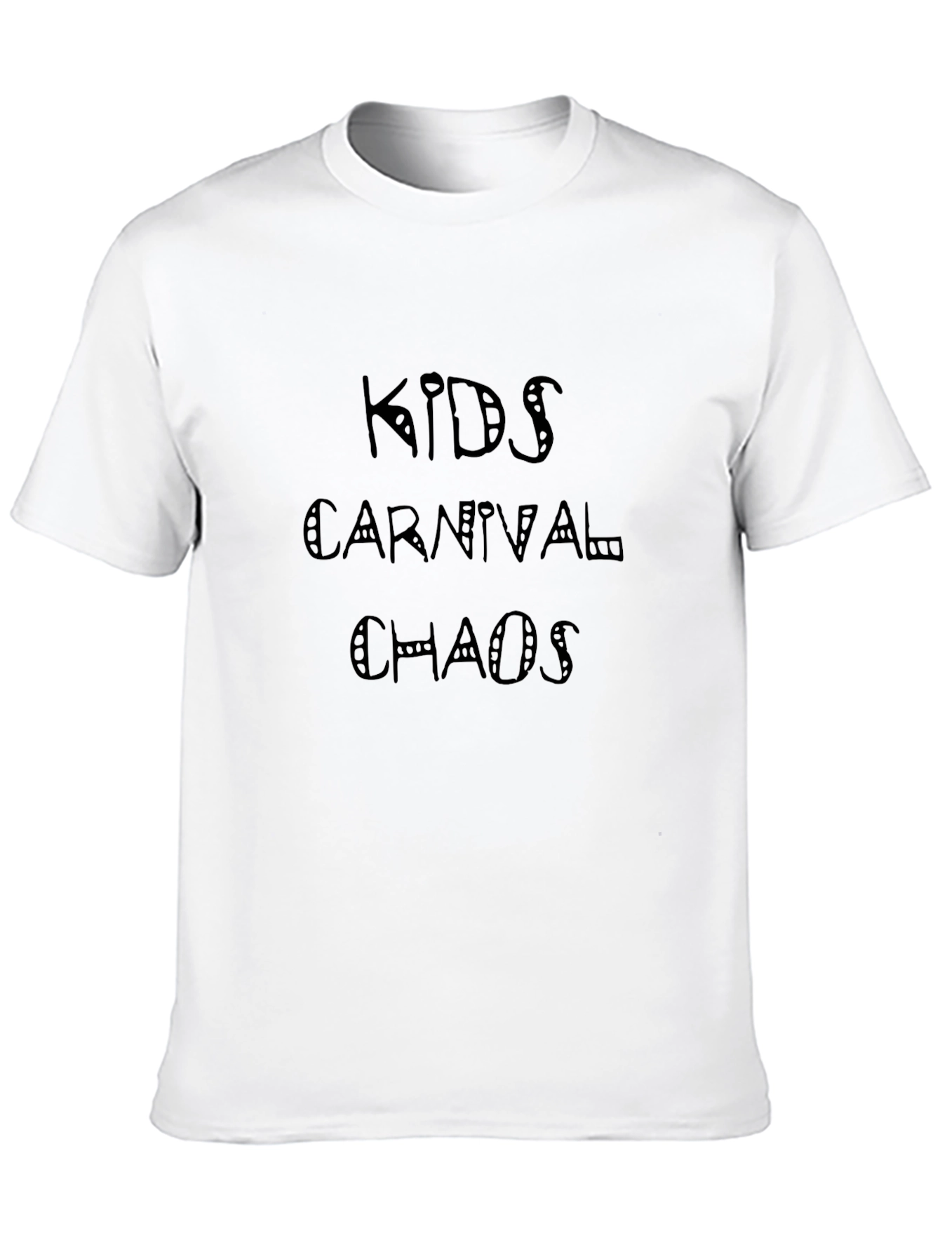Black Kids Carnival Chaos Black Graphic Tee view 10