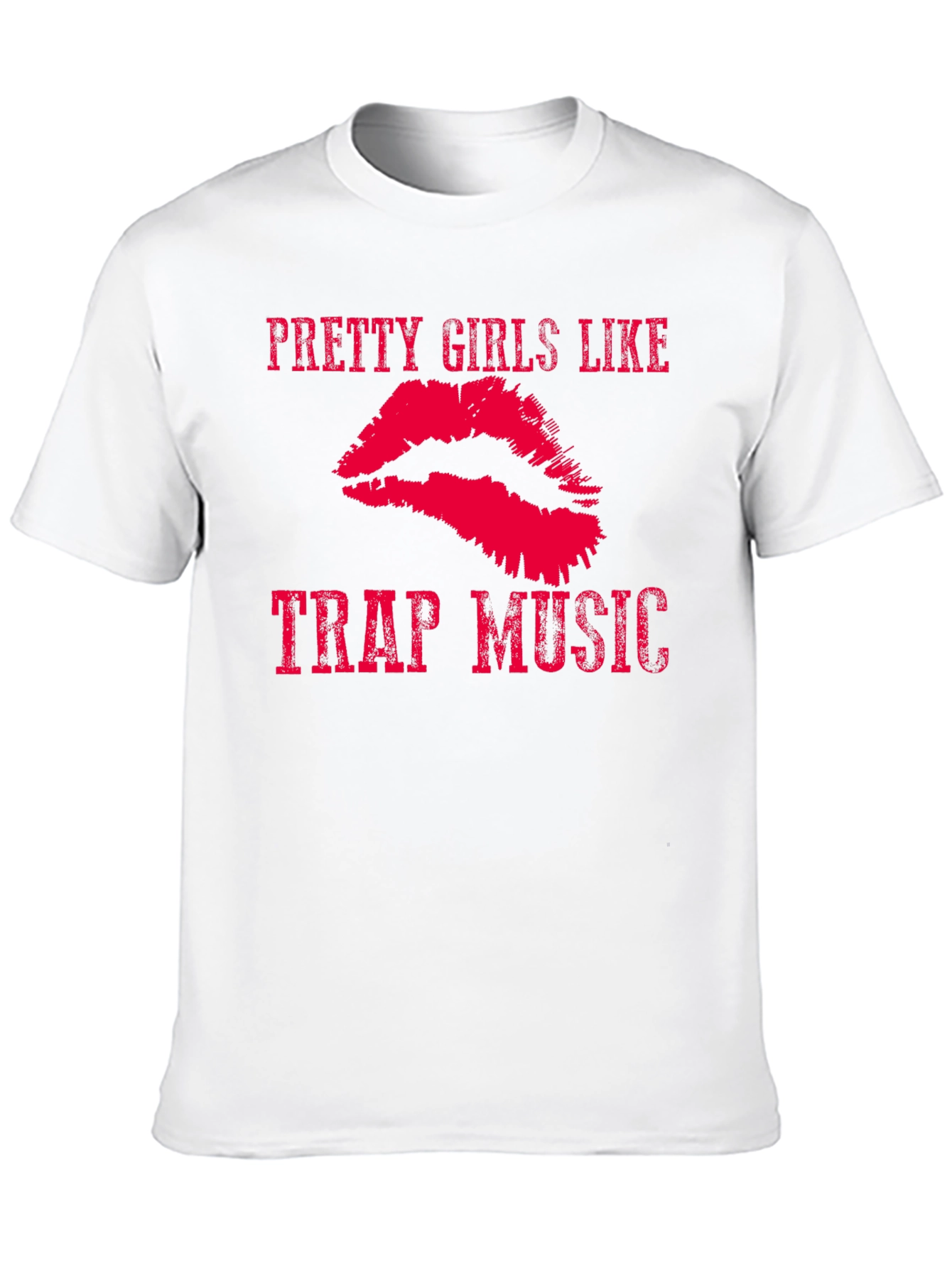 Black Pretty Girls Like Trap Music Graphic Tee view 10
