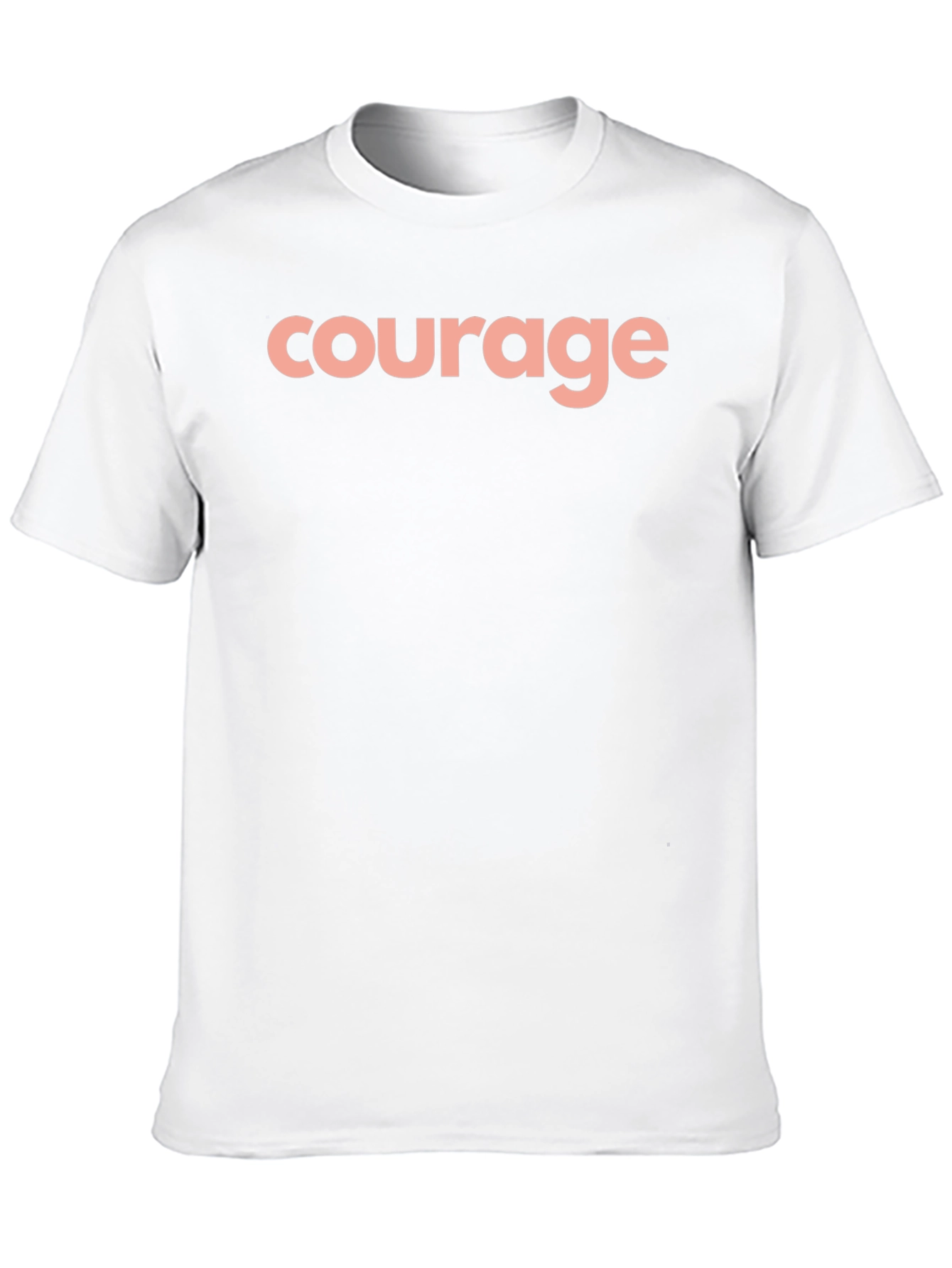 Black Courage Crew Neck T-Shirt - Black view 10