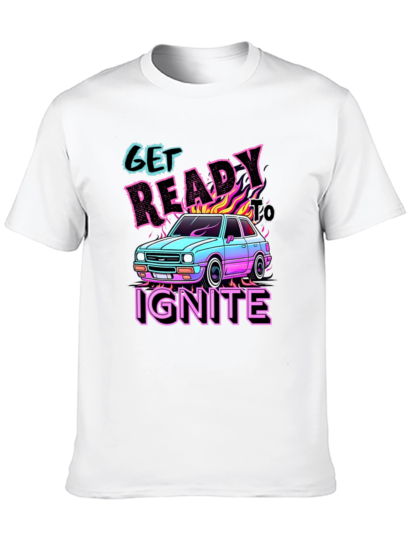 Black Get Ready to Ignite Graphic Tee view 10