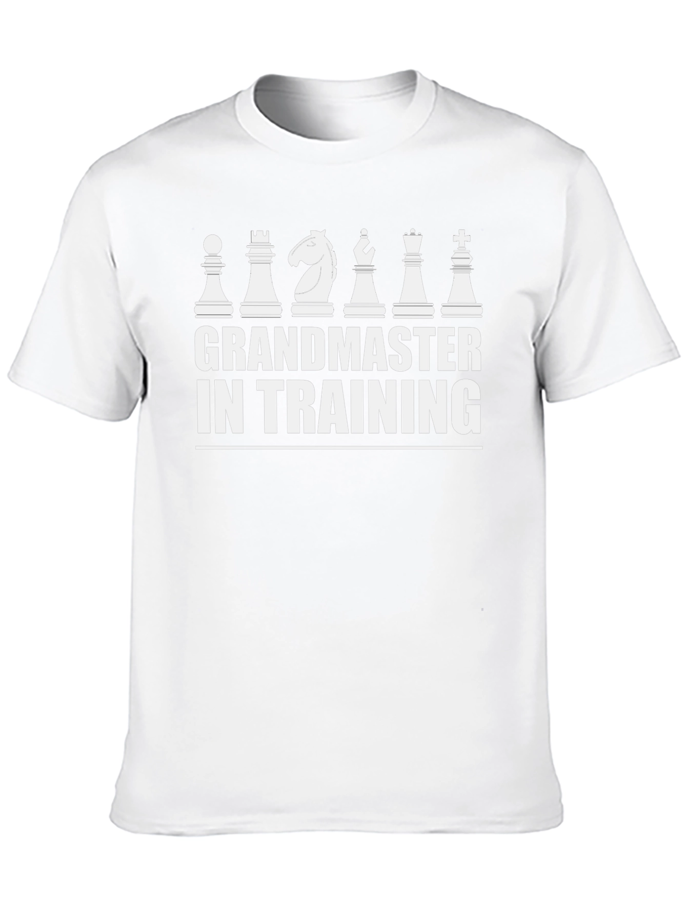 Black Grandmaster in Training Chess T-Shirt view 10