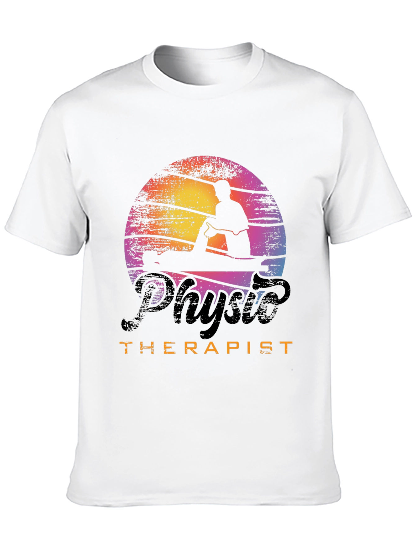 Black Physio Therapist Graphic T-Shirt - Stylish & Comfortable view 10