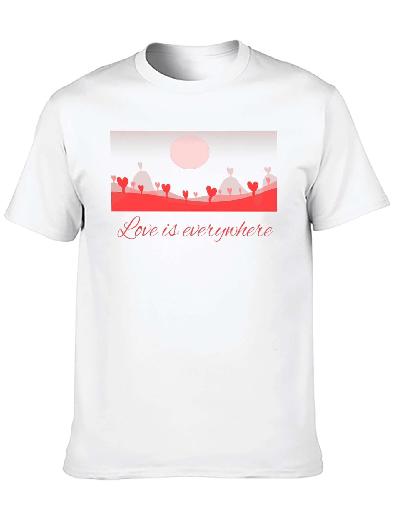 Black Love Everywhere Graphic T-Shirt - Black view 10