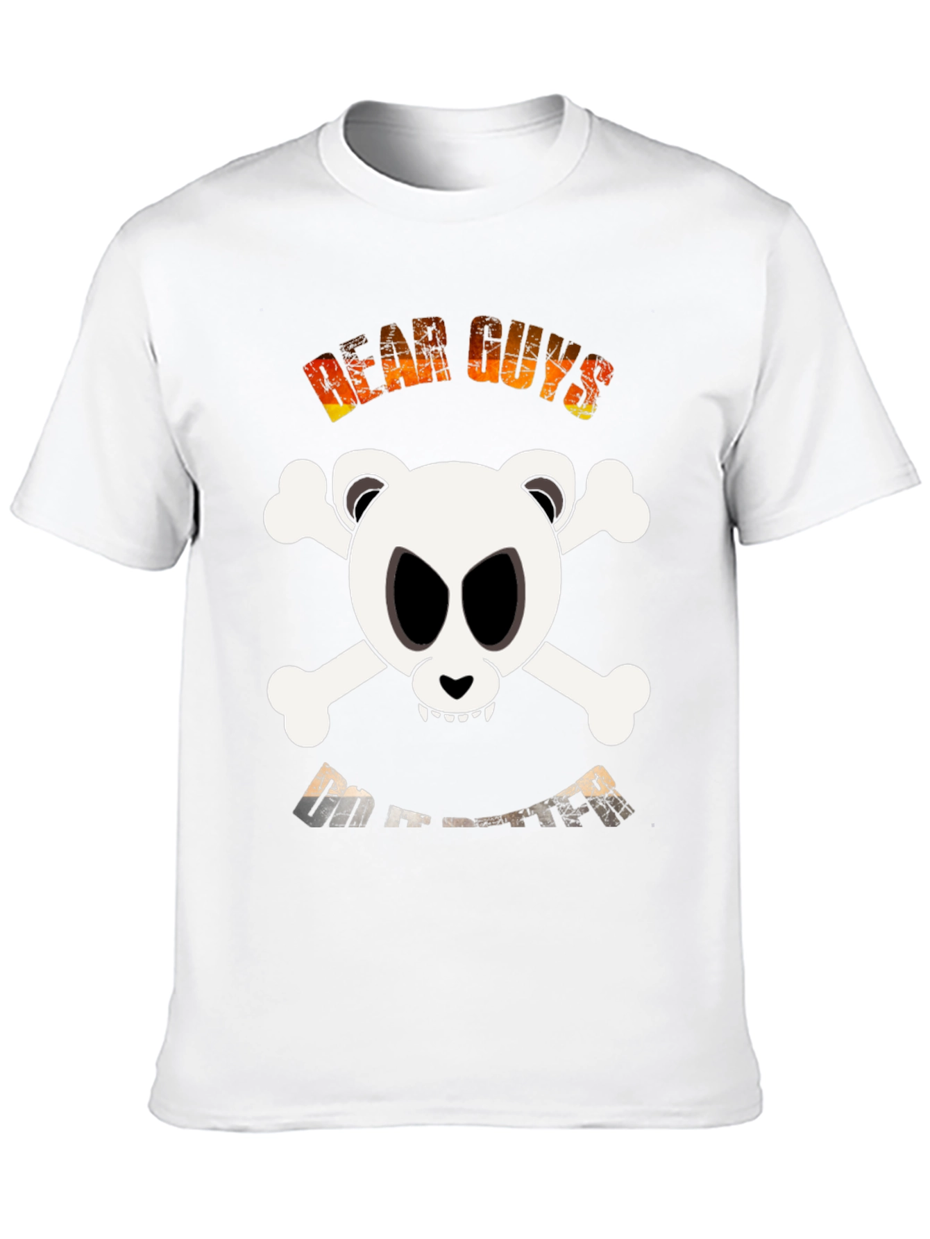 Black Bear Skull & Crossbones Graphic T-Shirt - Dear Guys Do It Better view 10