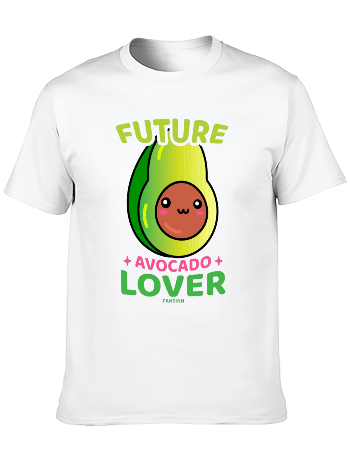 Black Future Avocado Lover T-Shirt view 10