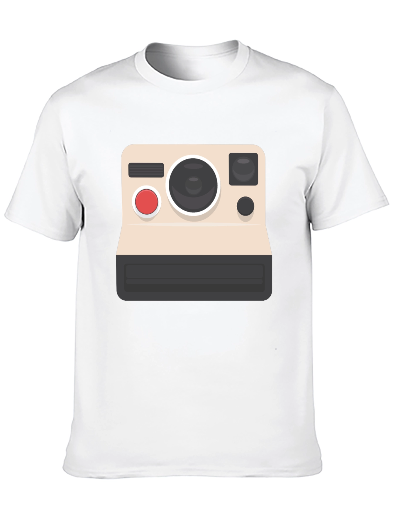 Black Vintage Camera Graphic Tee - Classic Style view 10