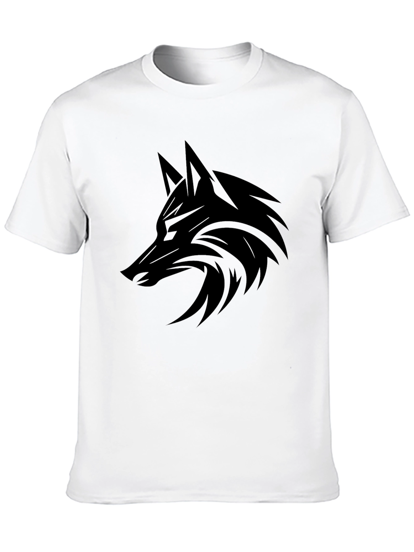 Black Black Wolf Graphic Tee - Men's Style view 10