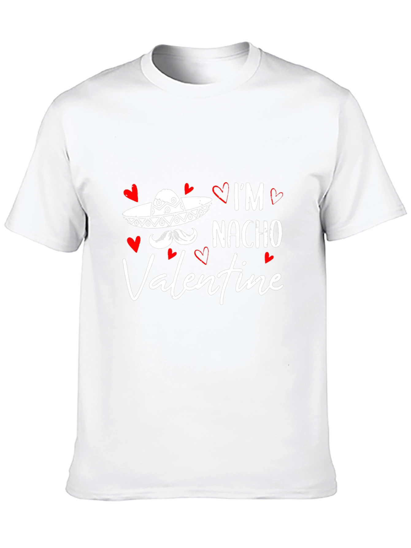 Black I'm Nacho Valentine T-Shirt Funny Valentine's Day Tee view 10
