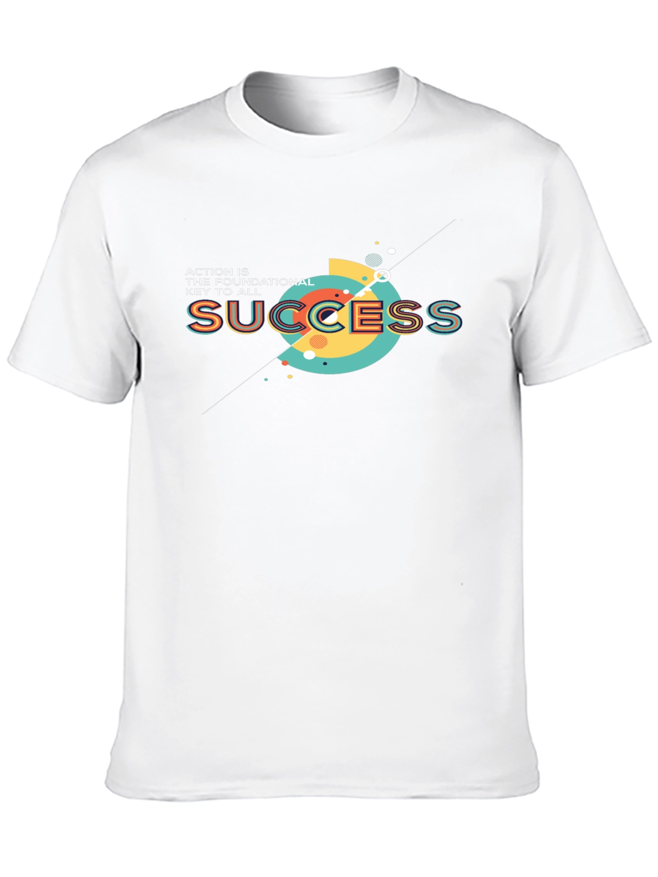 Black Success Graphic Tee - Action is Key! view 10
