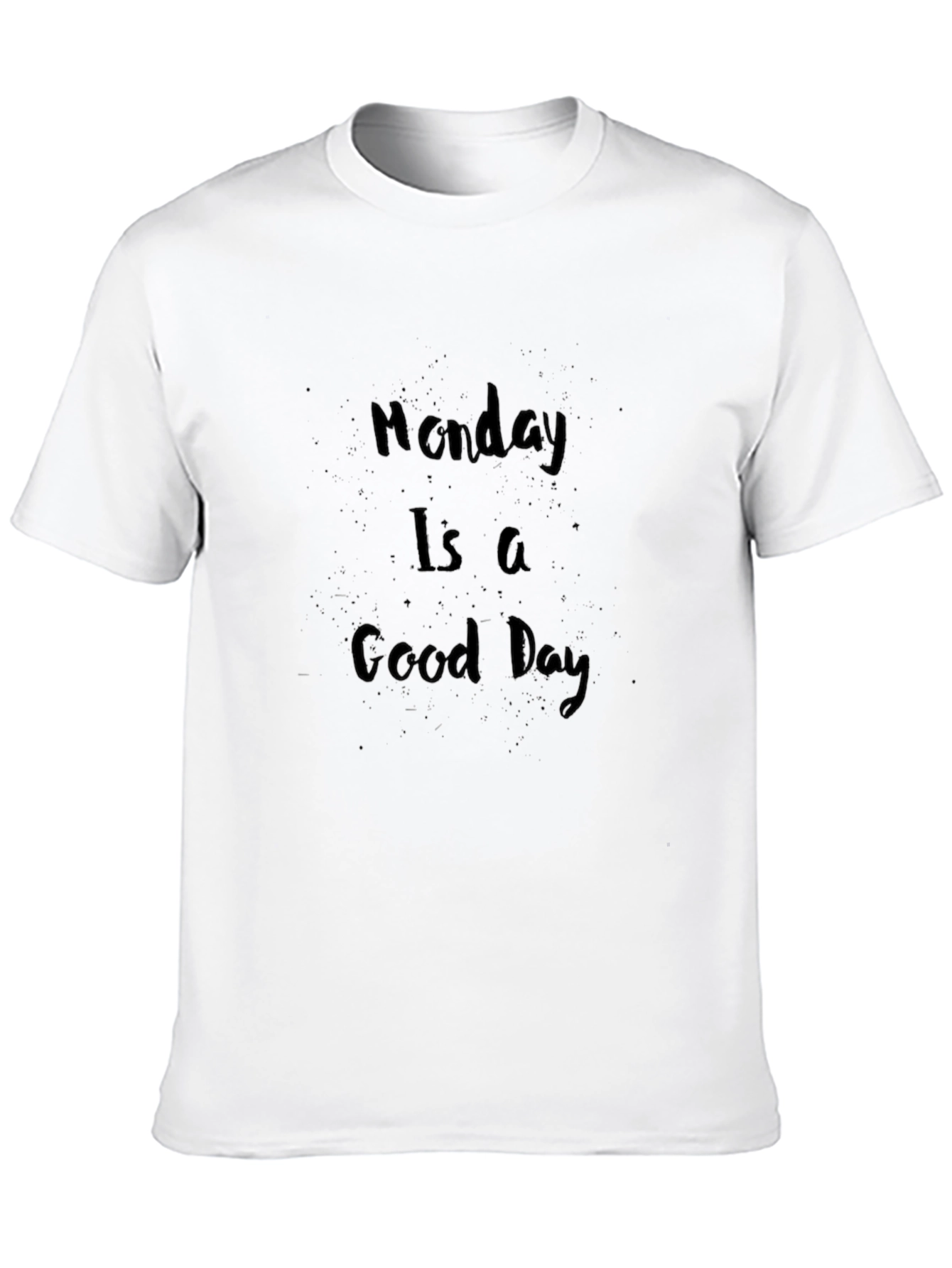 Black Monday is a Good Day Graphic Tee - Soft Cotton Blend view 10